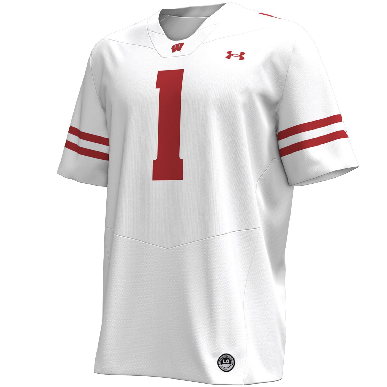 Under Armour 1 Wisconsin Badgers Replica Football Jersey - view number 2