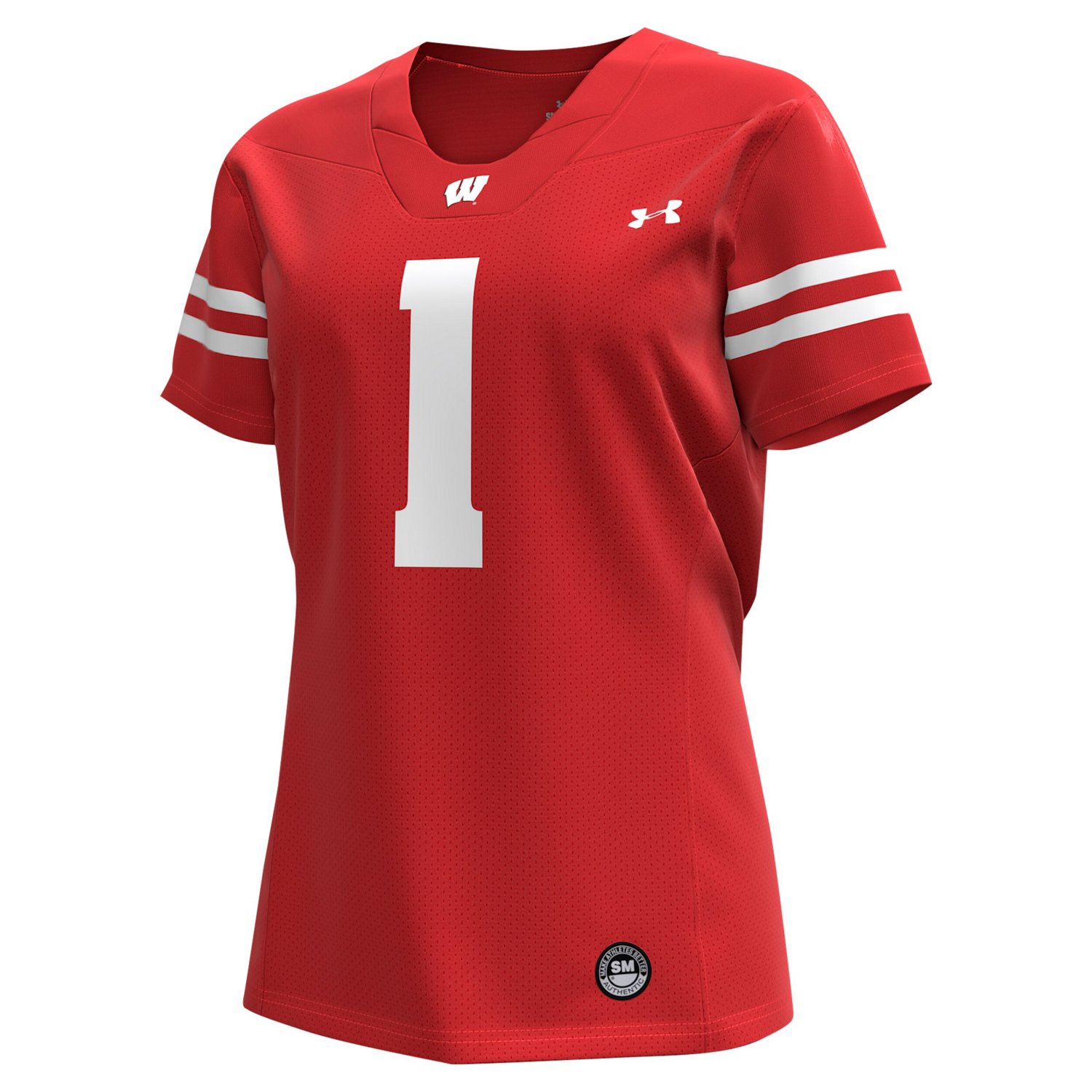 Under Armour 1 Wisconsin Badgers Replica Football Jersey - view number 2