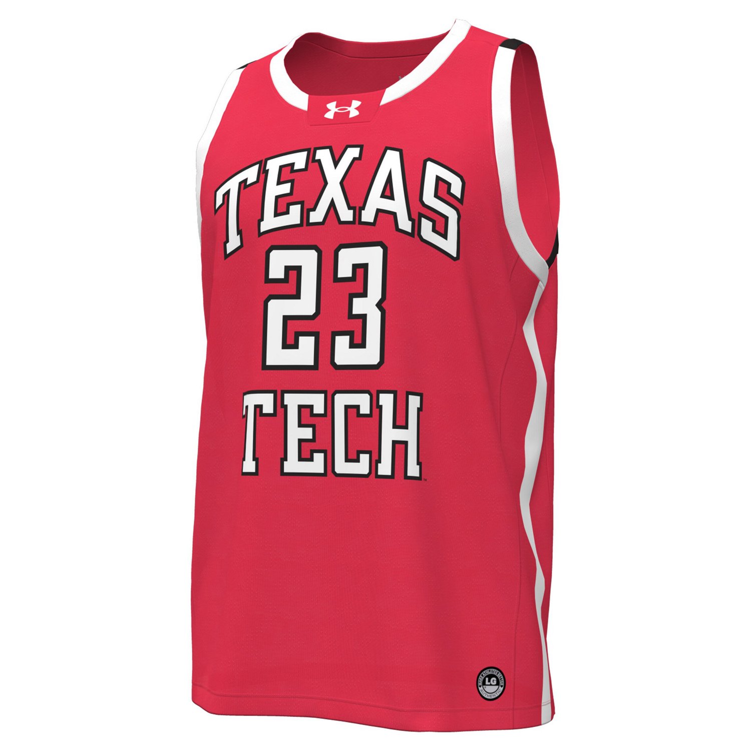 Under Armour 23 Texas Tech Raiders Replica Basketball Jersey - view number 2