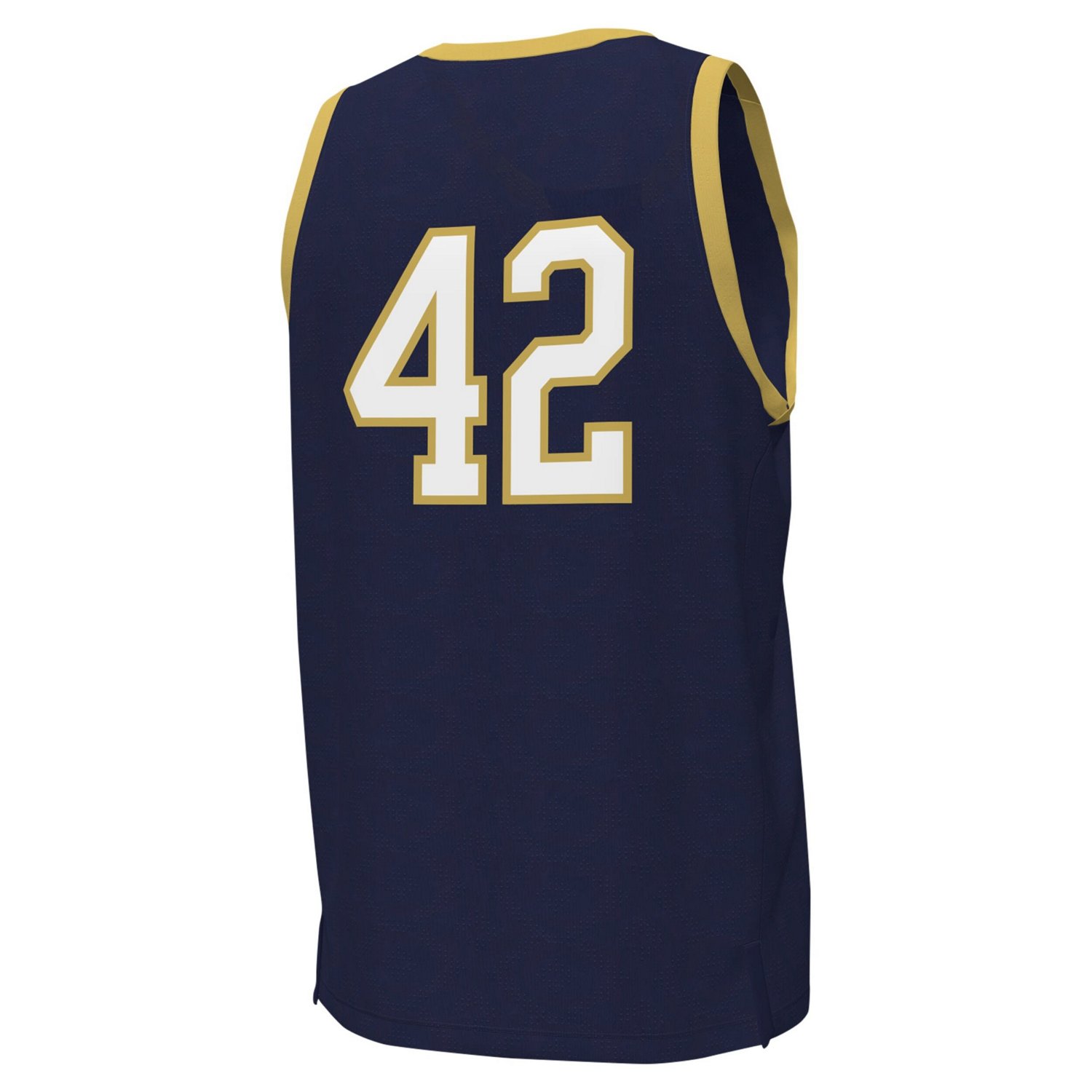 Under Armour 42 Notre Dame Fighting Irish Replica Basketball Jersey                                                              - view number 3