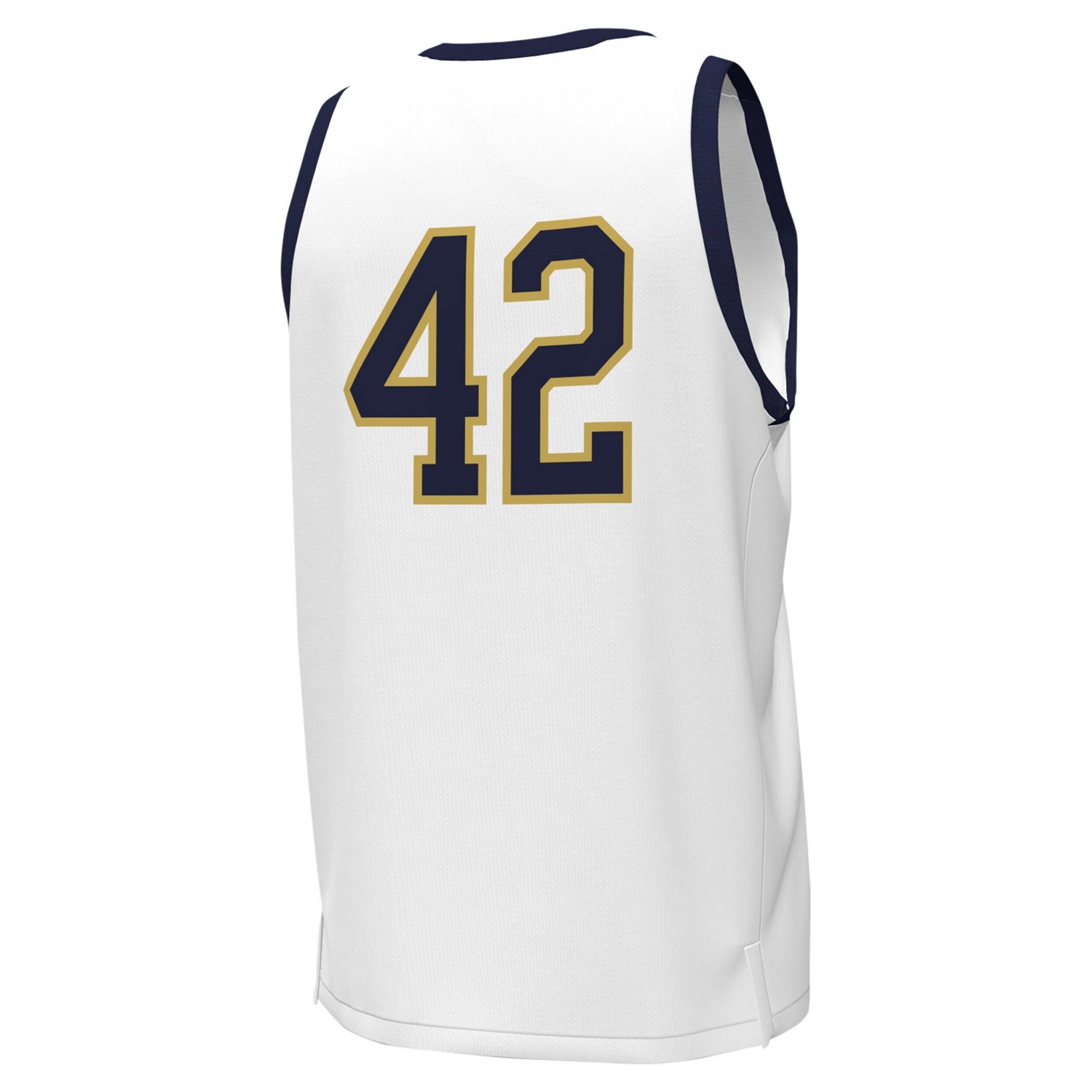 Under Armour 42 Notre Dame Fighting Irish Replica Basketball Jersey                                                              - view number 3