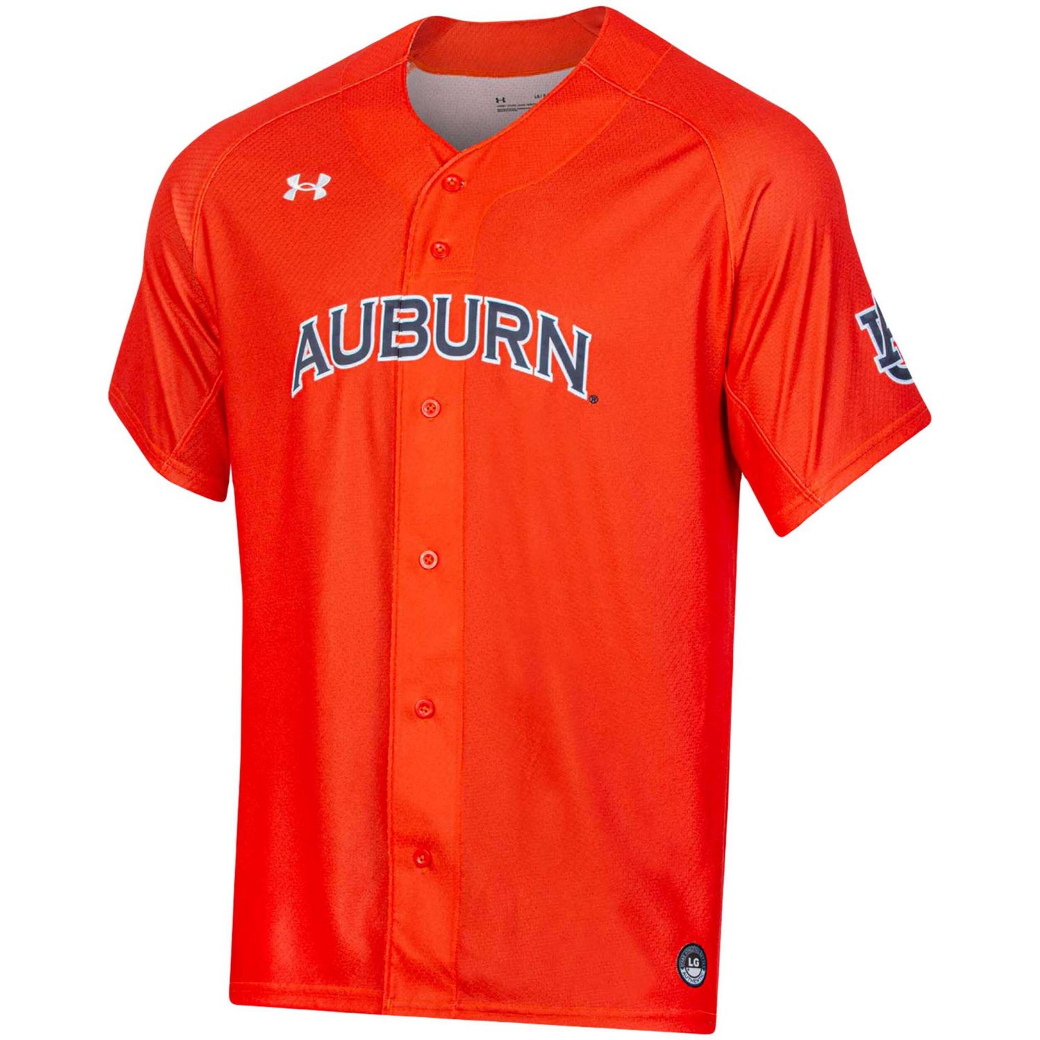 Under Armour Auburn Tigers Replica Baseball Jersey - view number 2