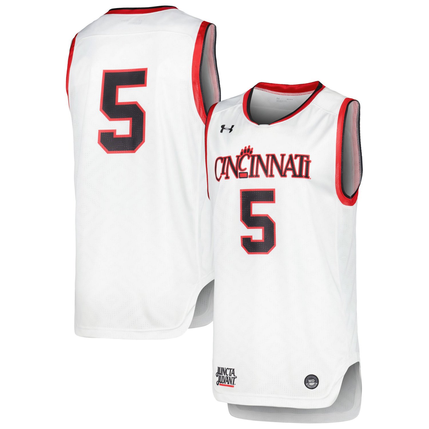 Under Armour Cincinnati Bearcats Replica Basketball Jersey                                                                       - view number 1