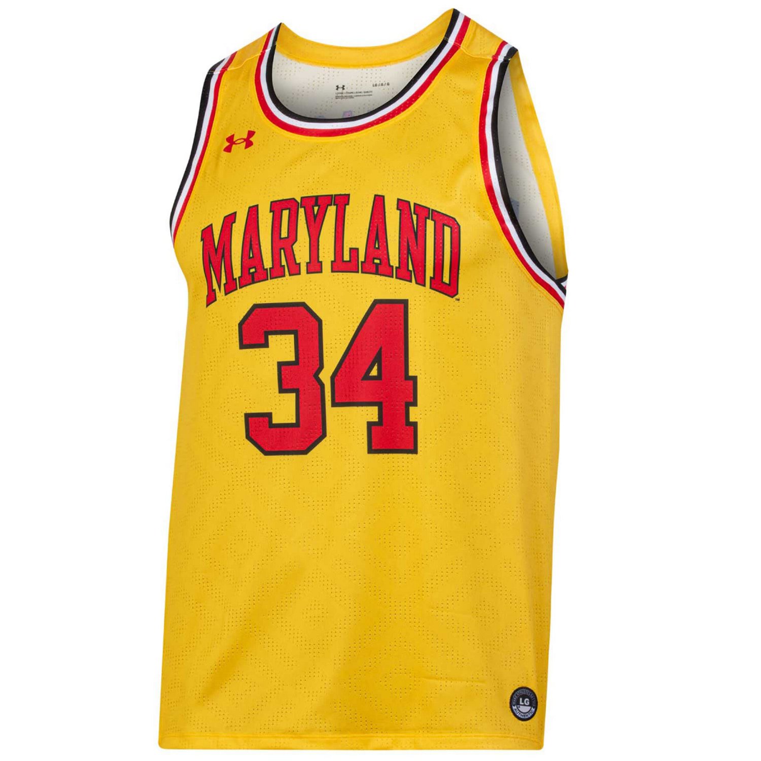 Under Armour Len Bias Maryland Terrapins Replica Player Jersey - view number 2