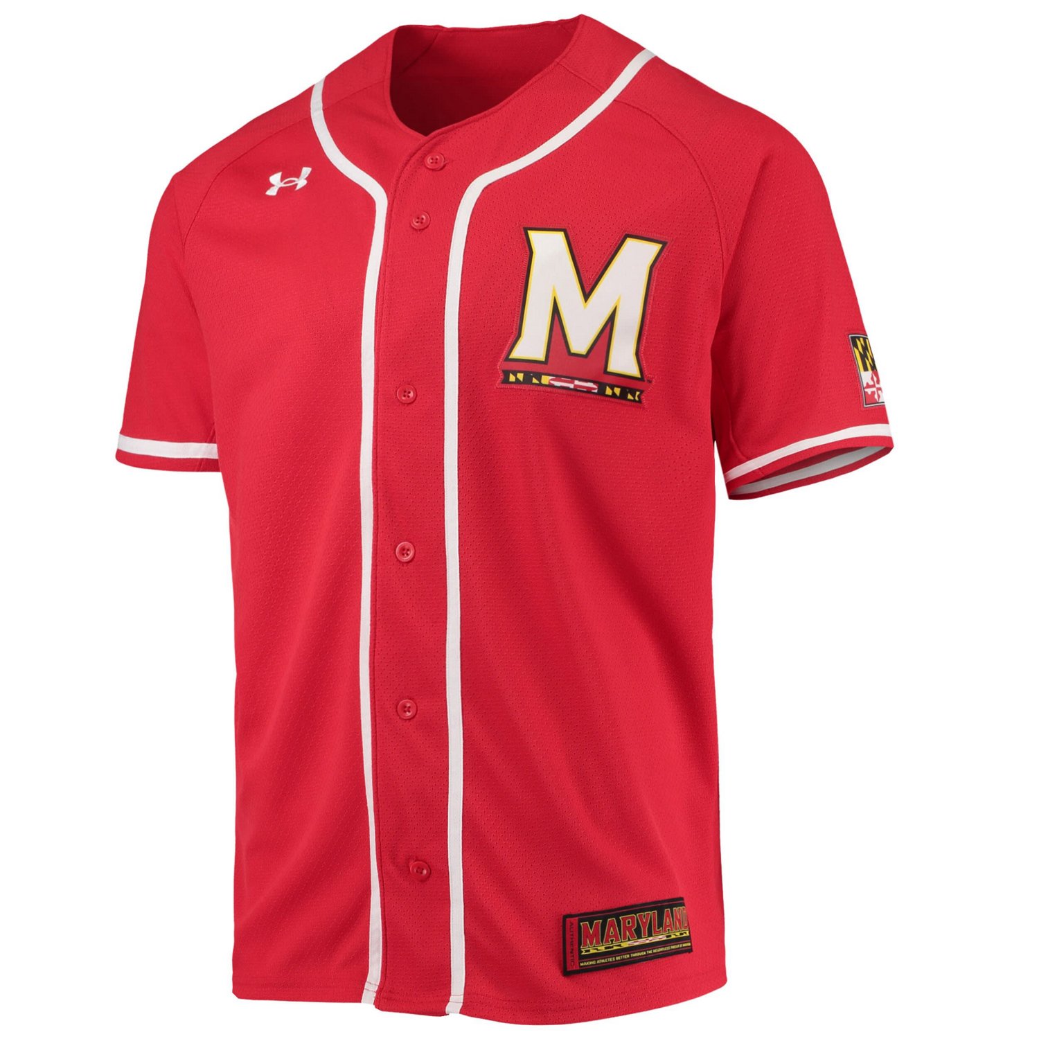 Under Armour Maryland Terrapins Replica Baseball Jersey                                                                          - view number 2