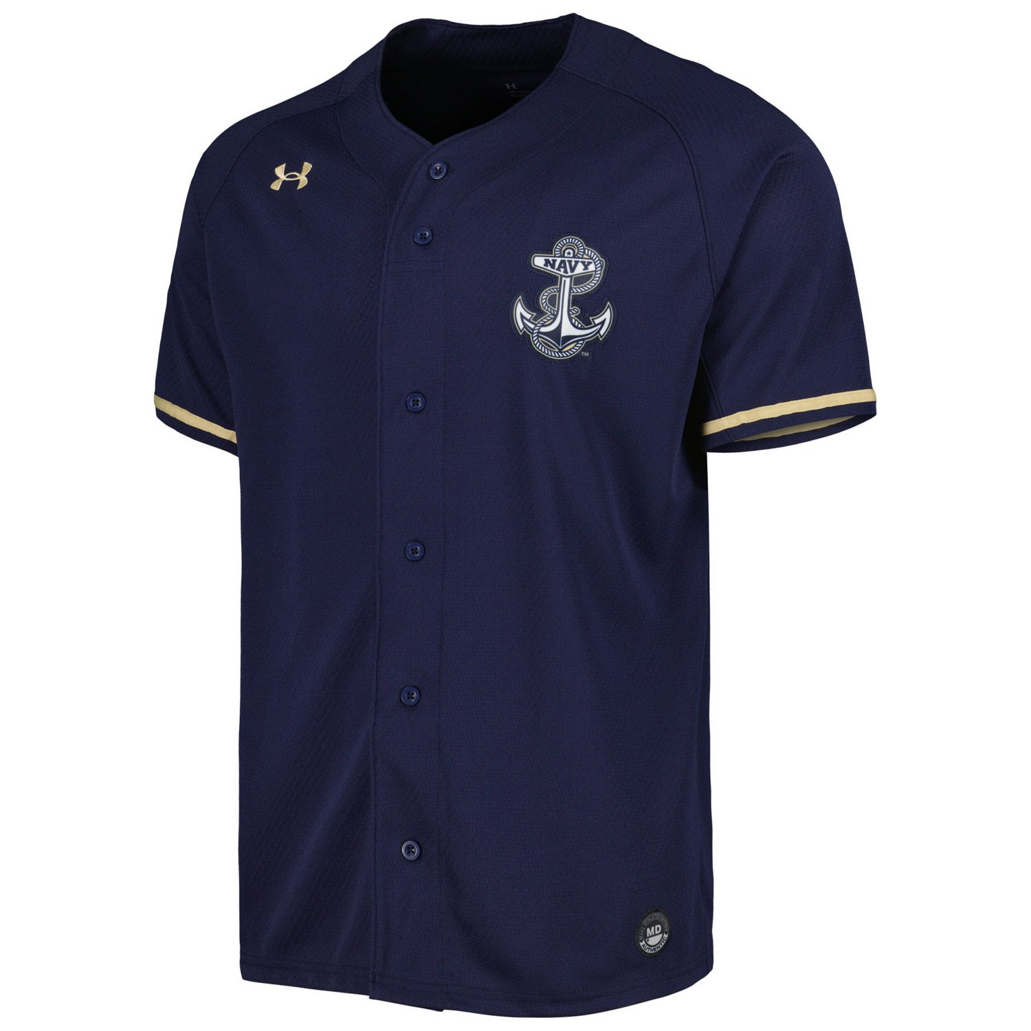 Under Armour Midshipmen Replica Baseball Jersey                                                                                  - view number 2