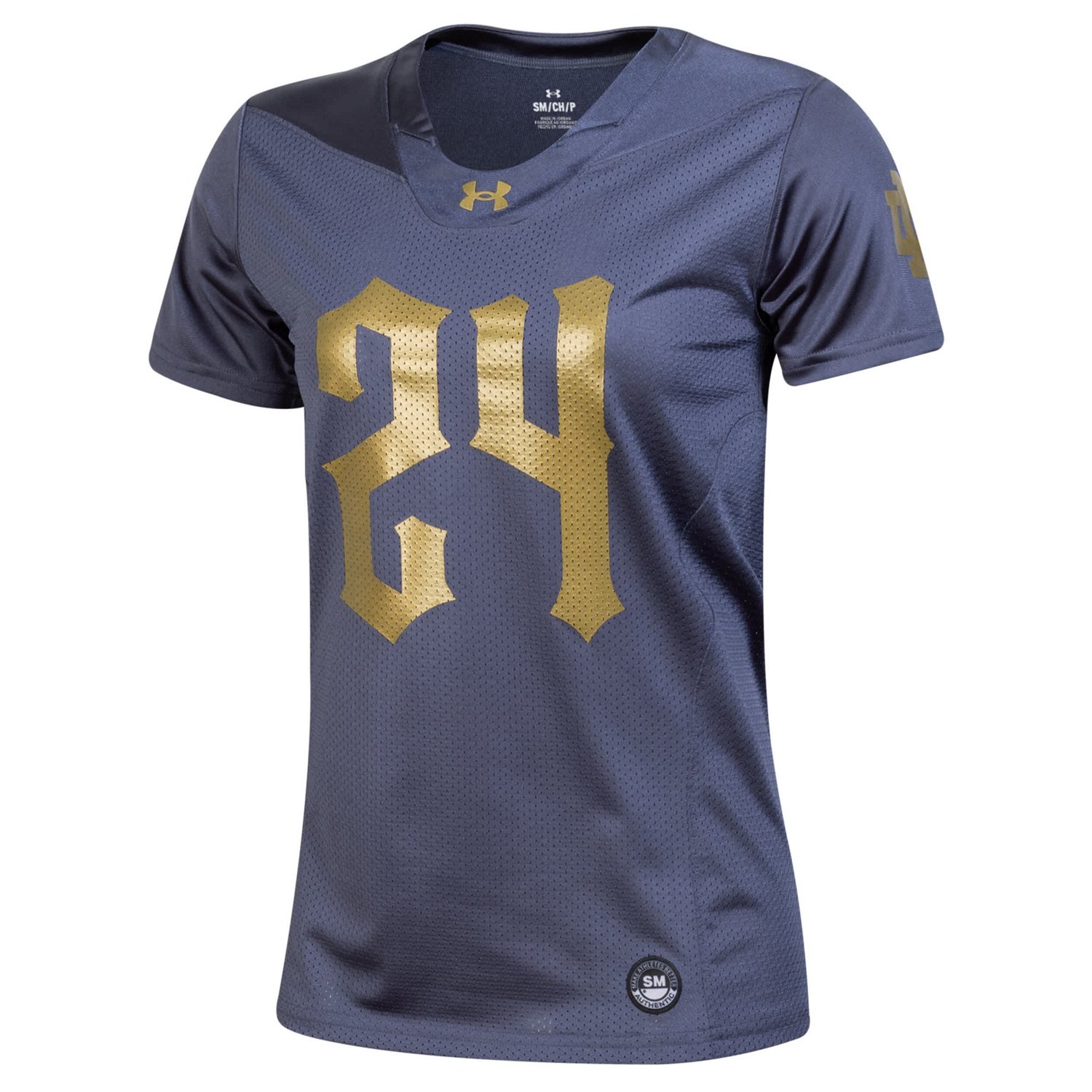 Under Armour Notre Dame Fighting Irish 2024 Shamrock Series Replica Jersey                                                       - view number 2