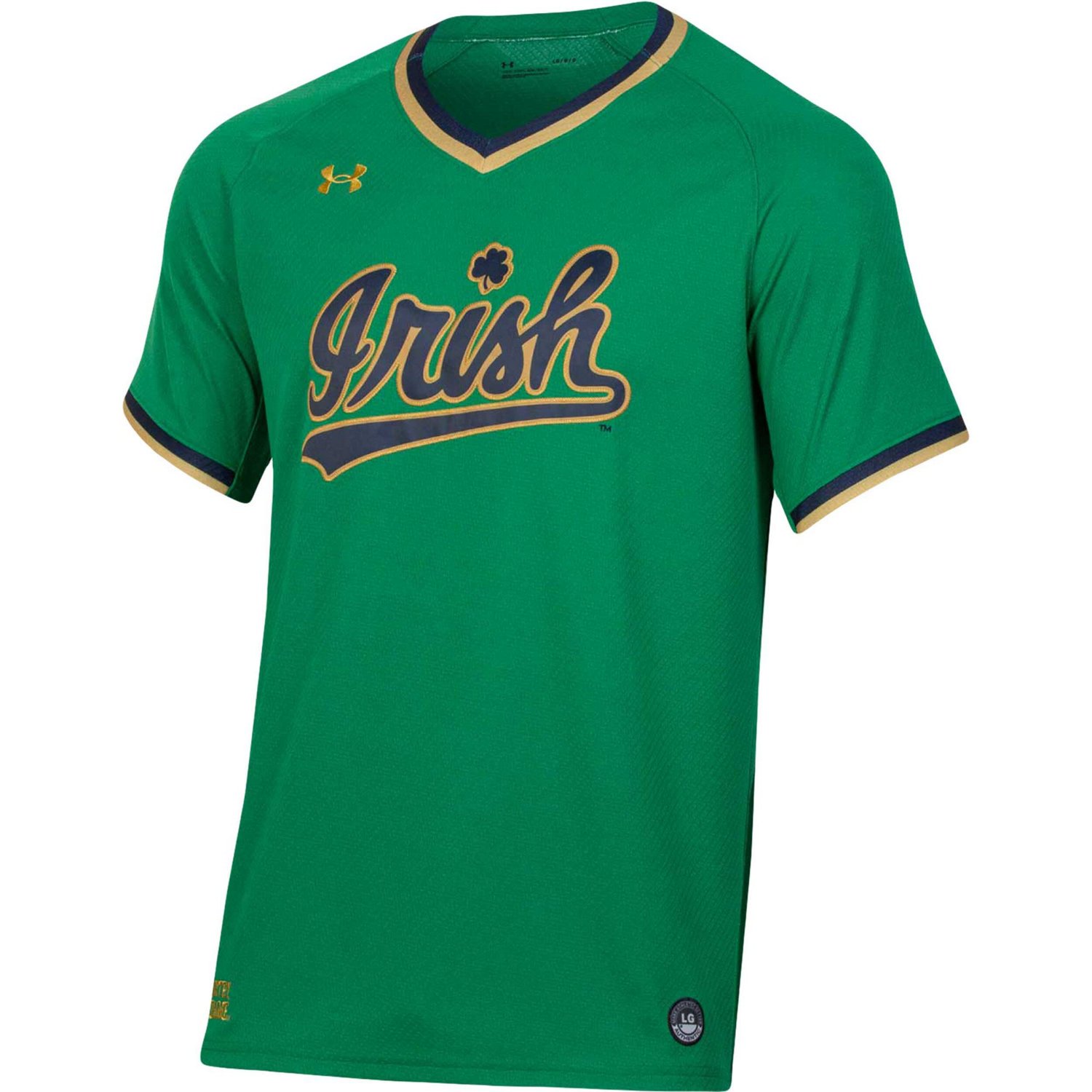 Under Armour Notre Dame Fighting Irish Replica Baseball Jersey - view number 2