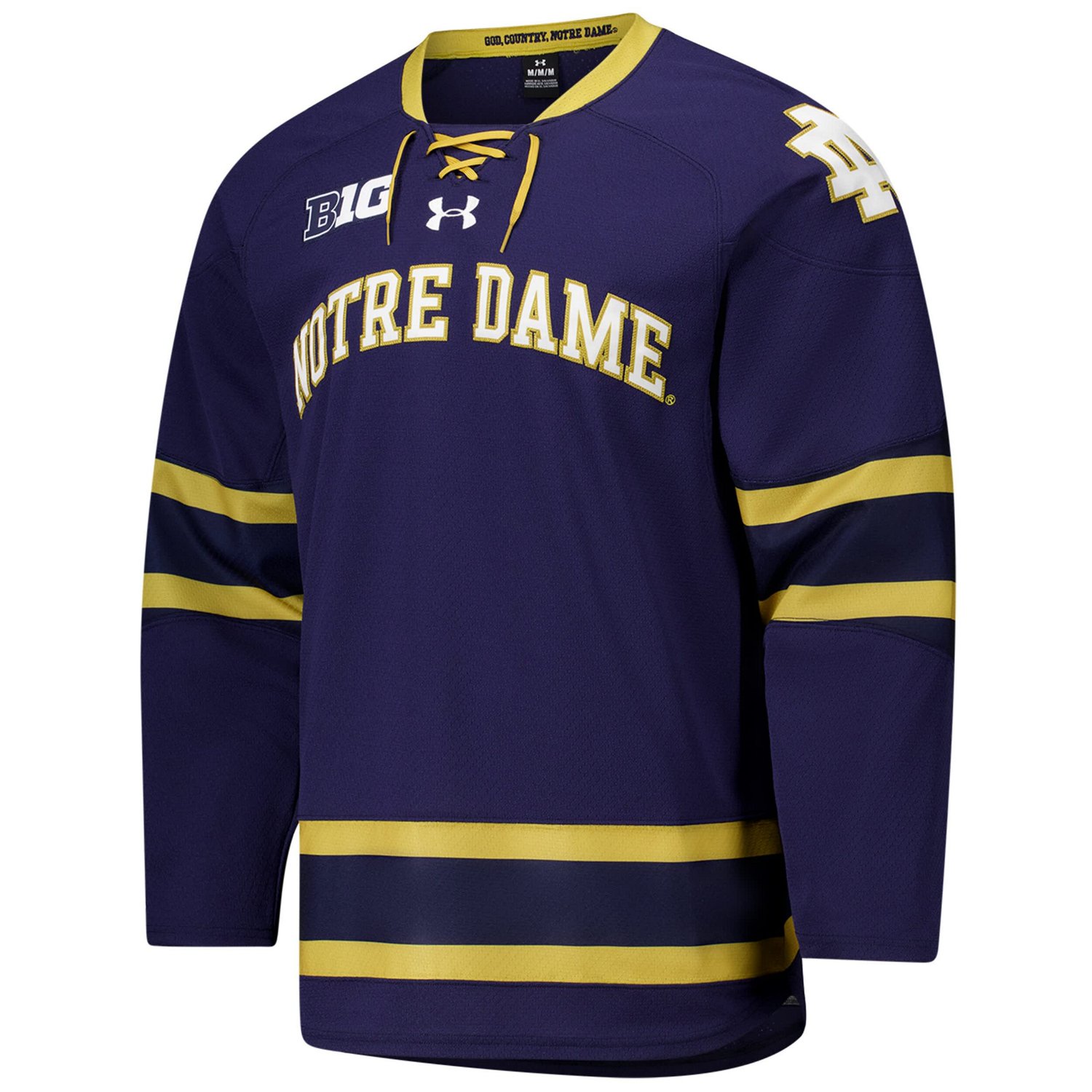 Under Armour Notre Dame Fighting Irish Replica Hockey Jersey - view number 2