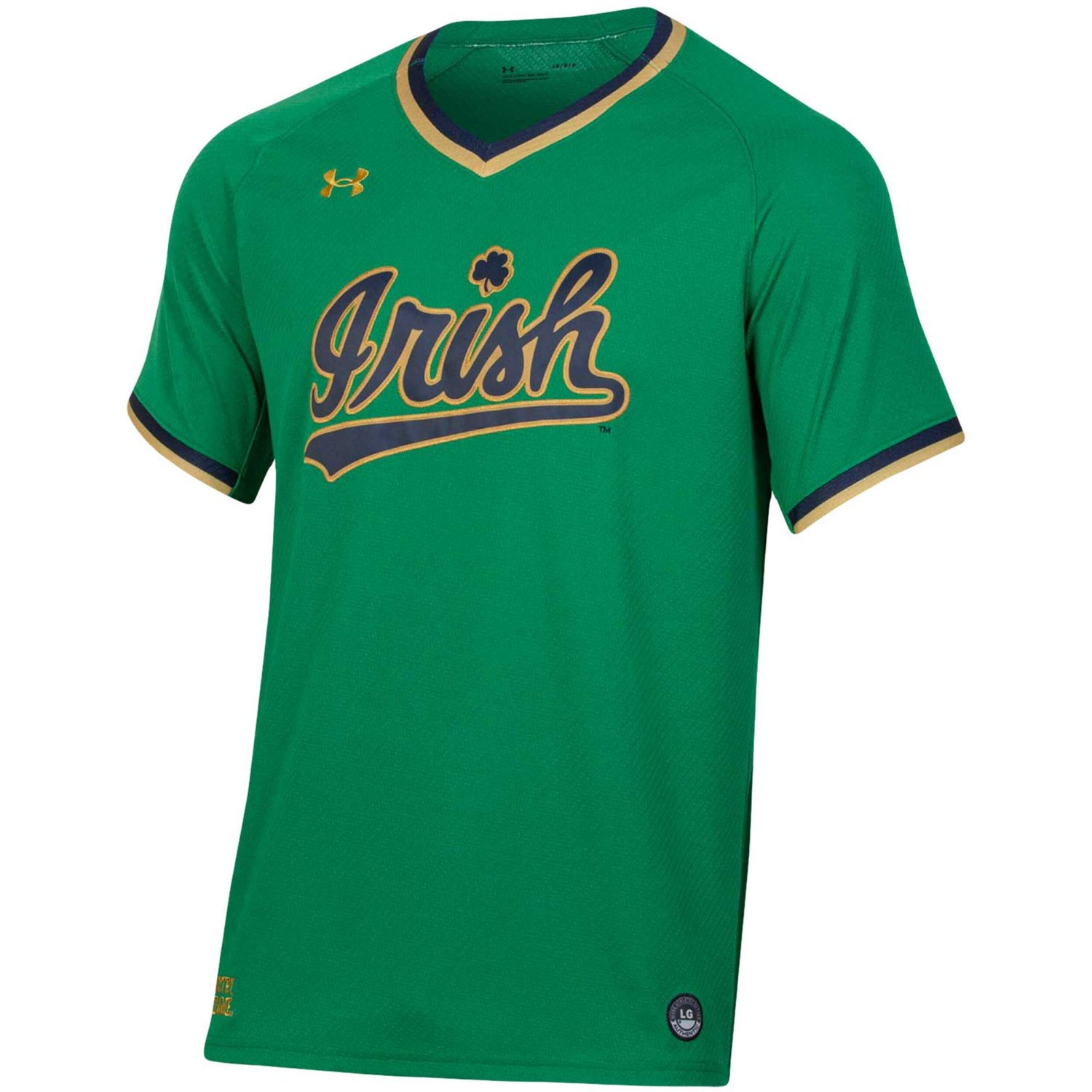 Under Armour Notre Dame Fighting Irish Softball V-Neck Jersey - view number 2