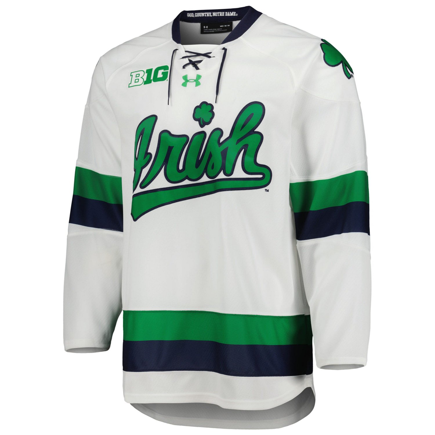 Under Armour Notre Dame Fighting Irish Team Replica Hockey Jersey - view number 2