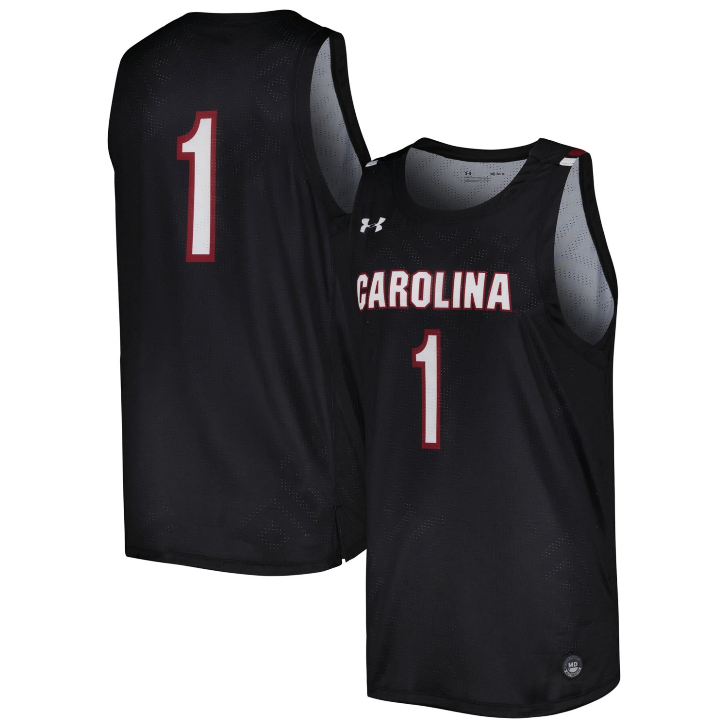 Men's Under Armour White South Carolina Gamecocks Replica