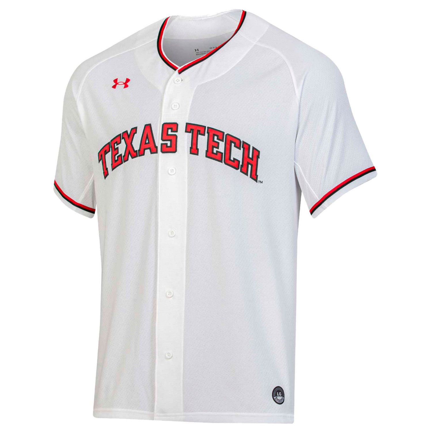 Under Armour Texas Tech Red Raiders Replica Baseball Jersey - view number 2