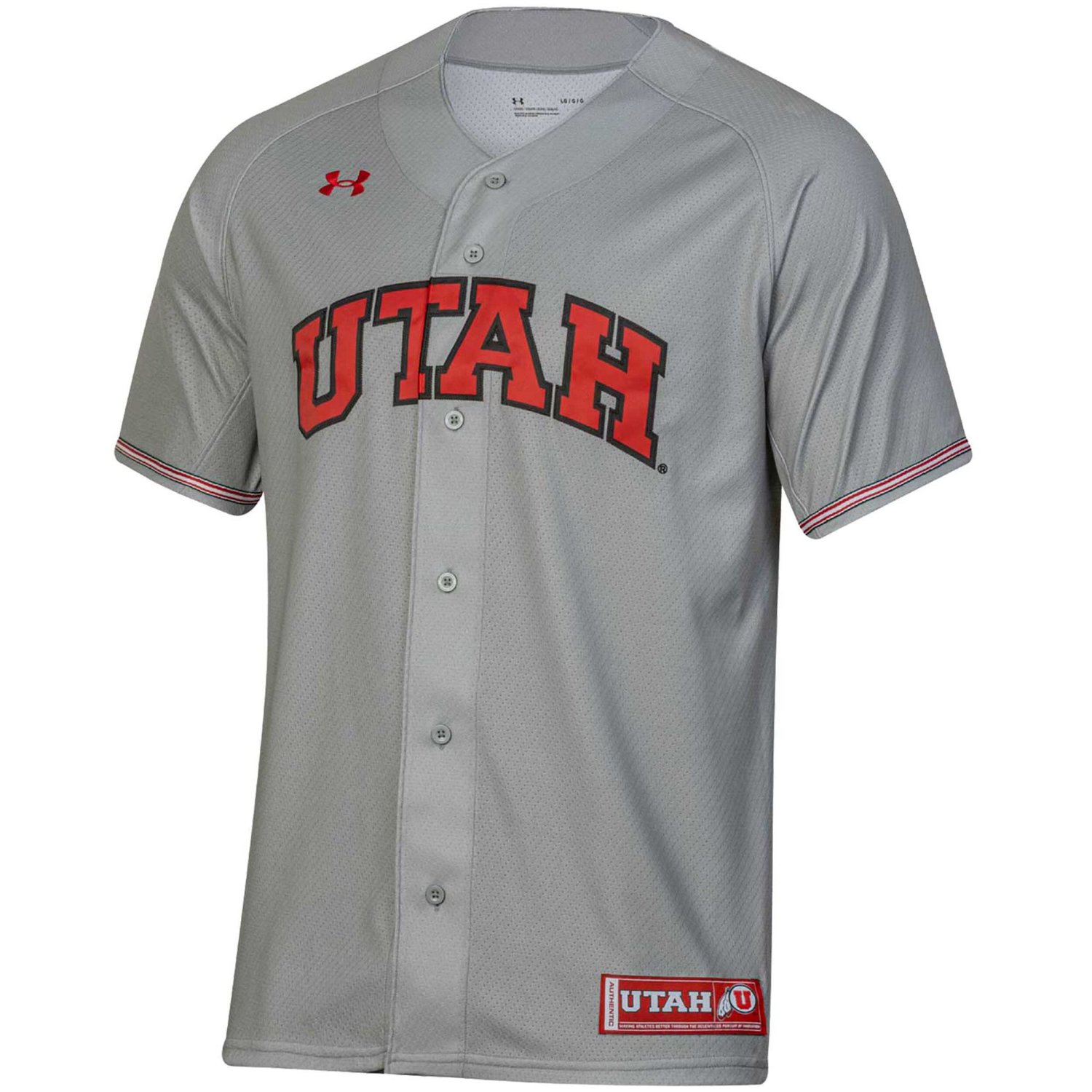 Under Armour Utah Utes Replica Baseball Jersey                                                                                   - view number 2