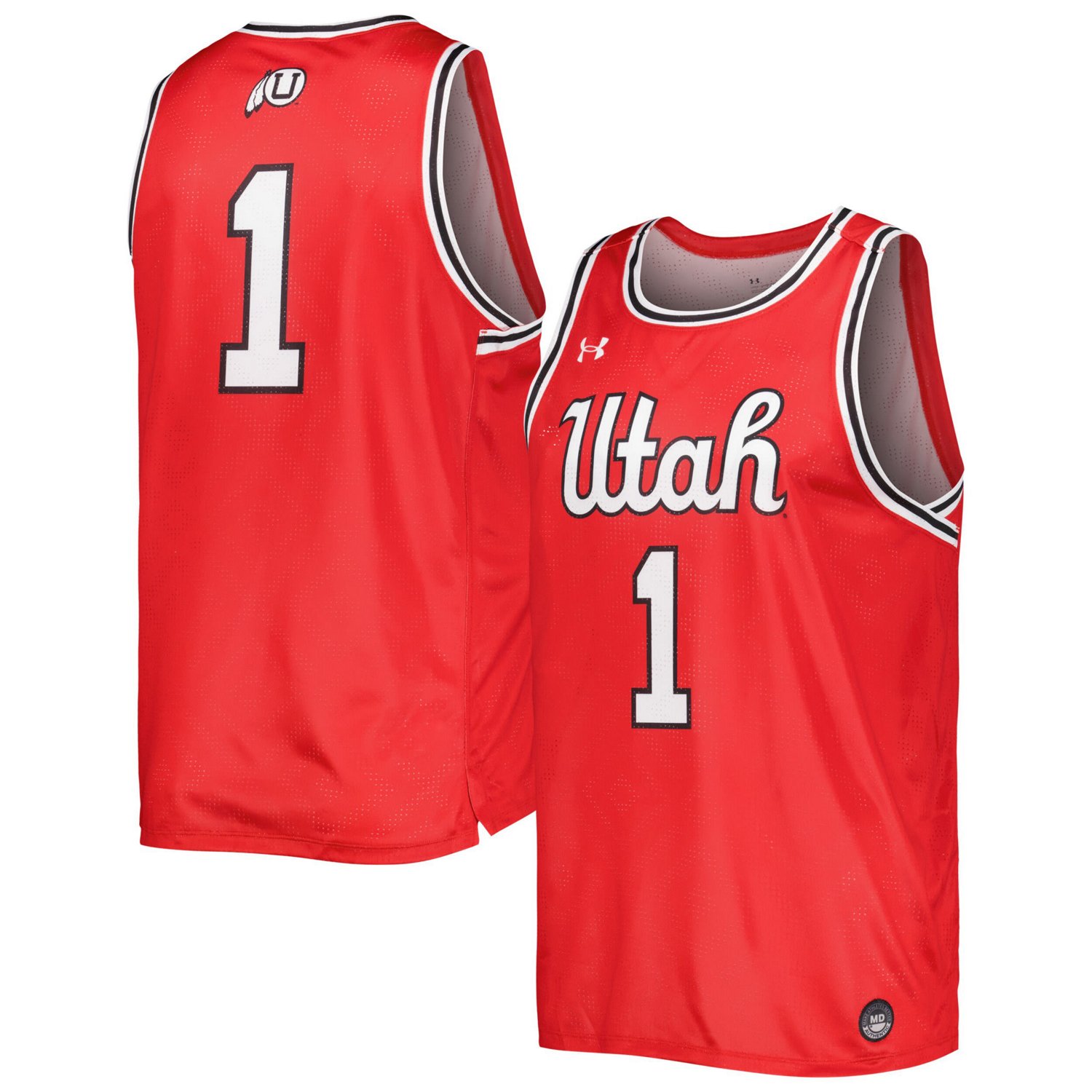 Under Armour Utah Utes Replica Basketball Jersey