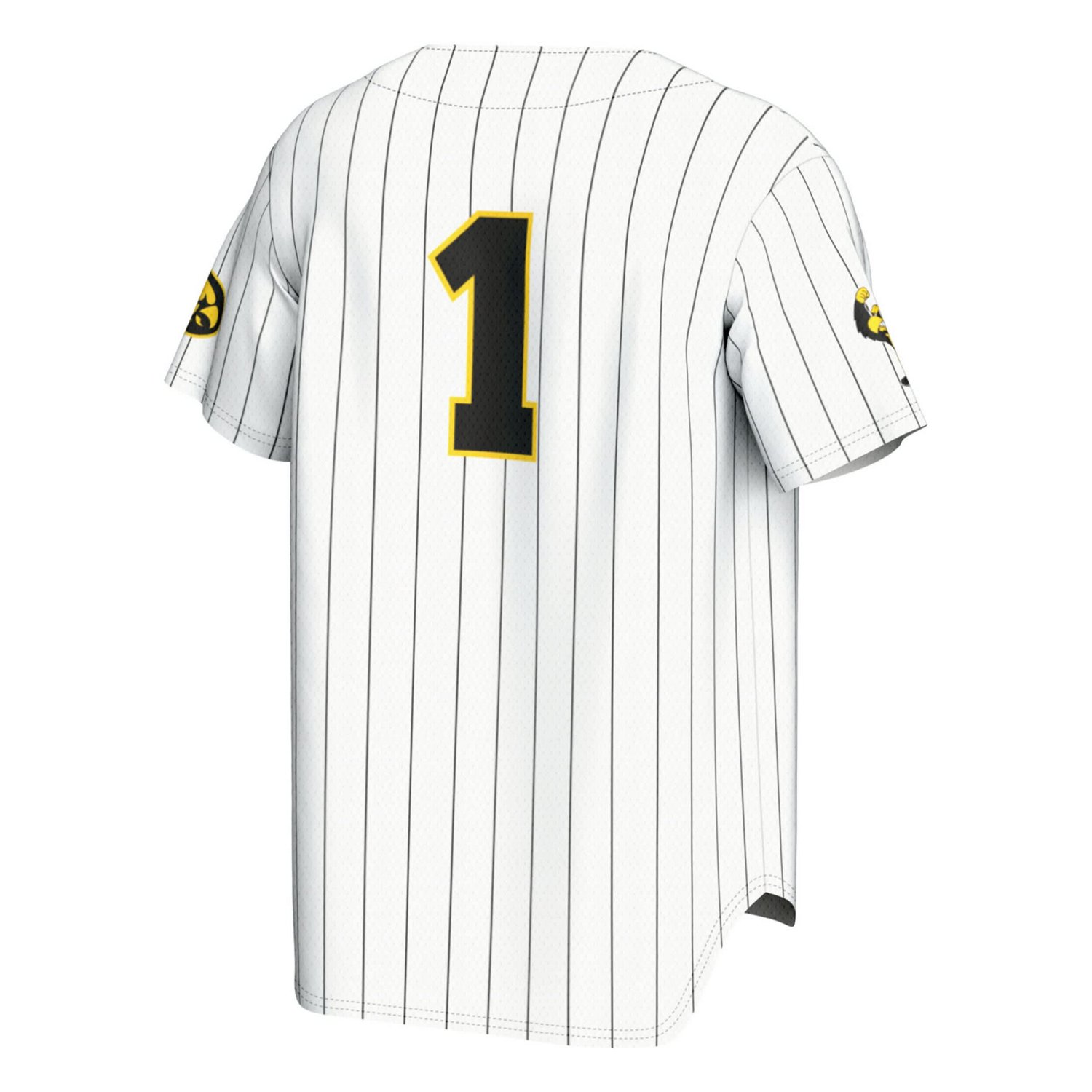 Unisex GameDay Greats 1 Iowa Hawkeyes Baseball Lightweight Fashion Jersey                                                        - view number 3
