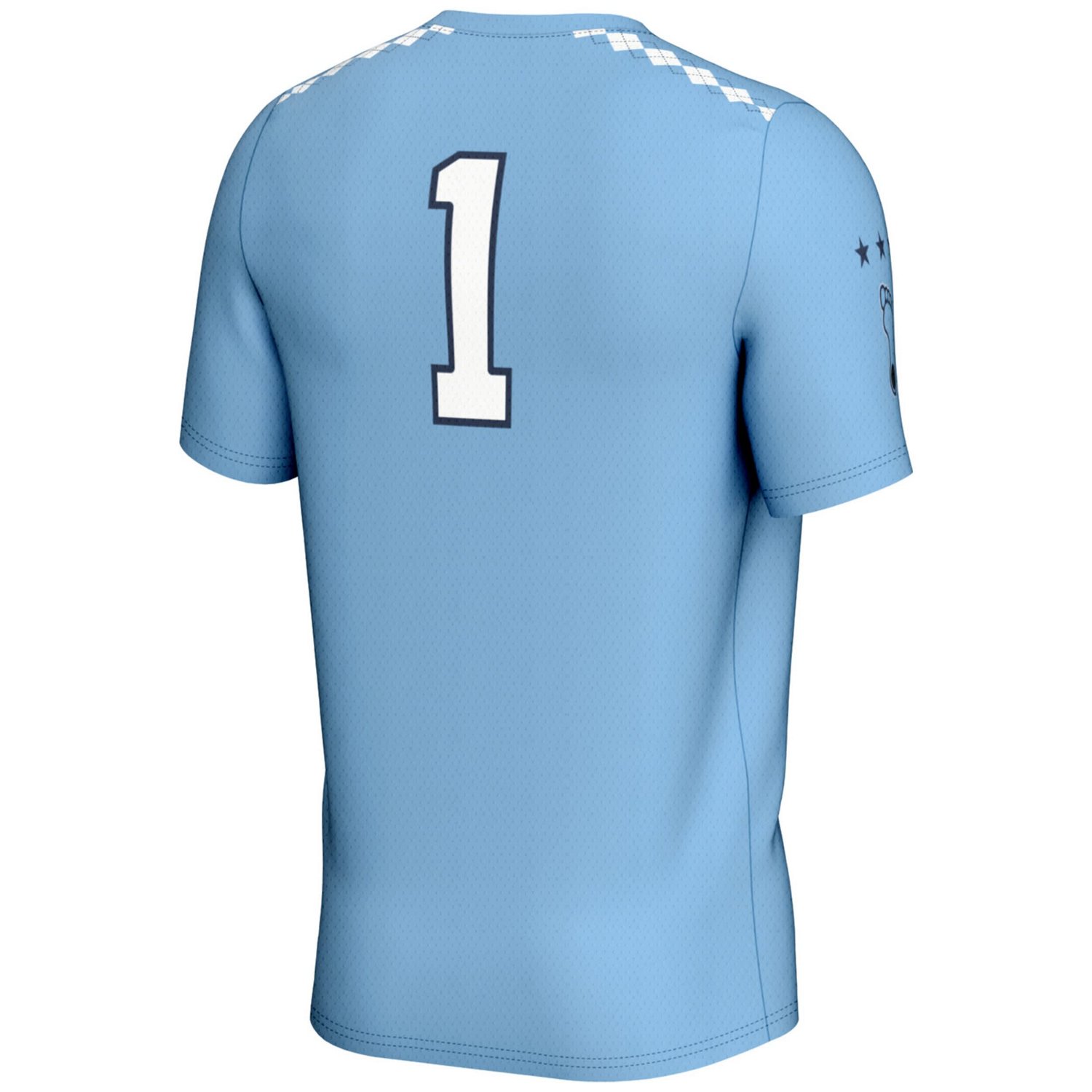 Unisex GameDay Greats 1 North Carolina Tar Heels Lightweight Women's Lacrosse Jersey                                             - view number 3