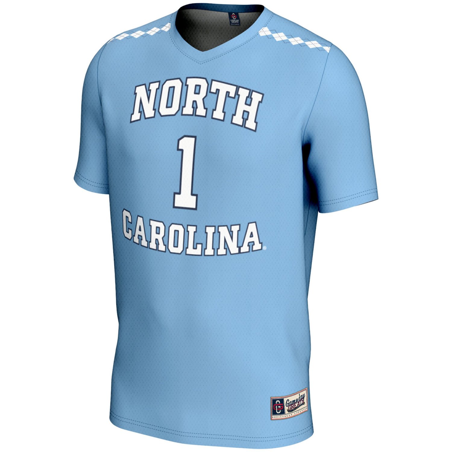 Unisex GameDay Greats 1 North Carolina Tar Heels Lightweight Women's Lacrosse Jersey                                             - view number 2