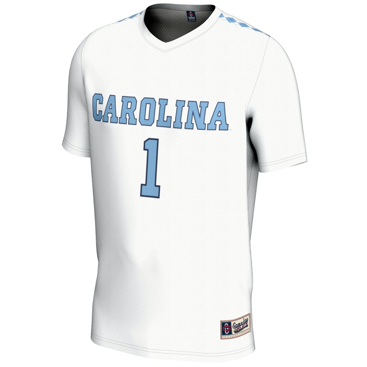 Unisex GameDay Greats 1 North Carolina Tar Heels Lightweight Women's Lacrosse Jersey - view number 2
