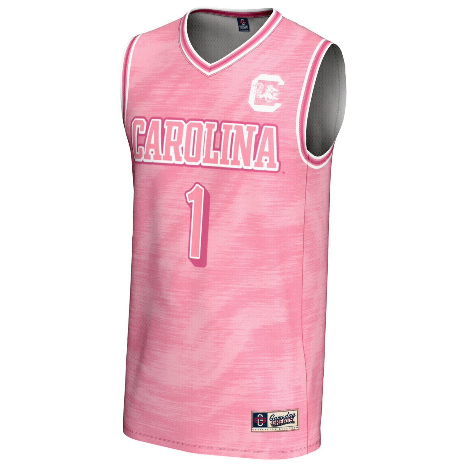 Unisex GameDay Greats 1 South Carolina Gamecocks Lightweight Basketball Jersey                                                   - view number 2