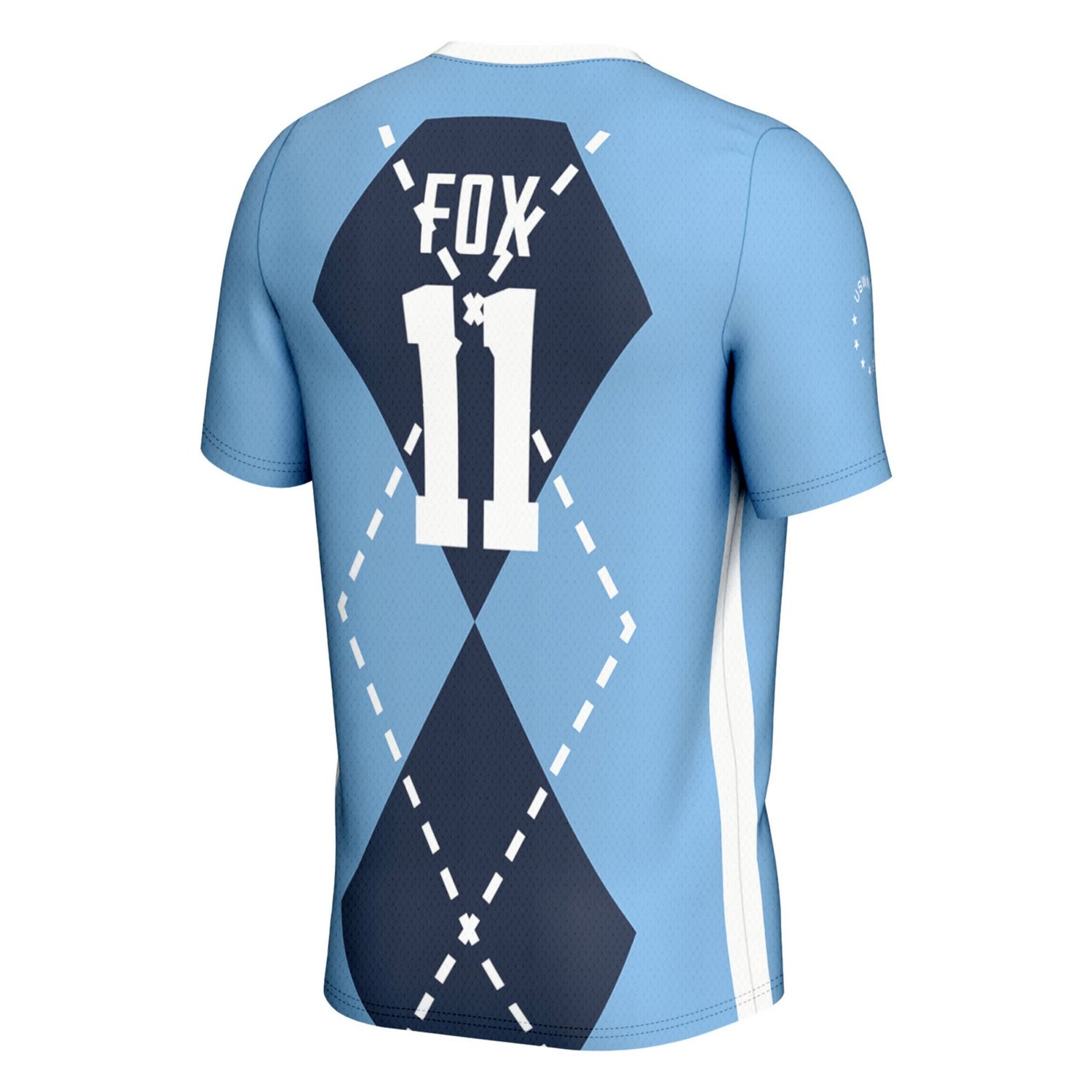 Unisex GameDay Greats Emily Fox Carolina North Carolina Tar Heels Women's Soccer Fashion Jersey                                  - view number 3