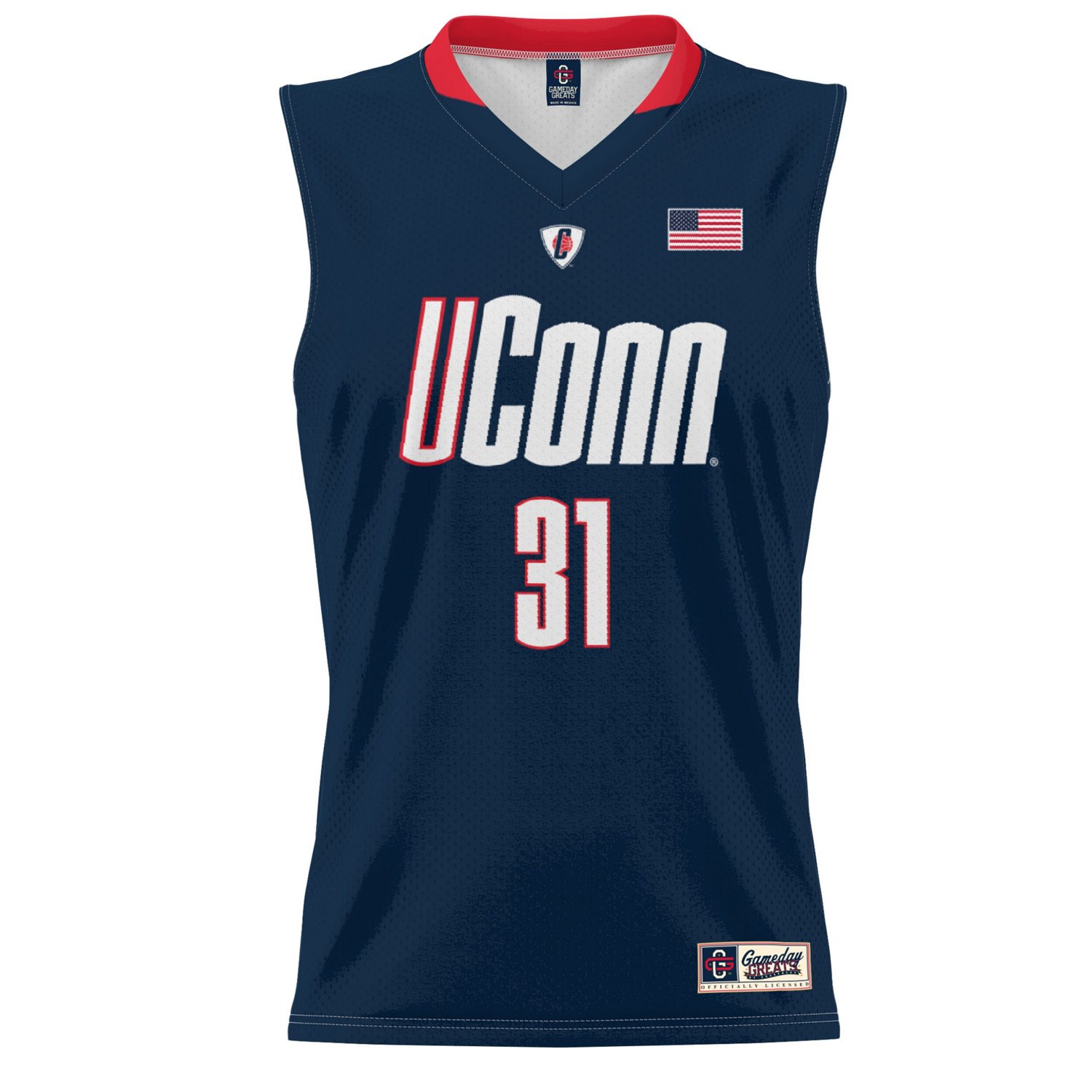 Unisex GameDay Greats Tina Charles UConn Huskies Lightweight Basketball Alumni Jersey - view number 2