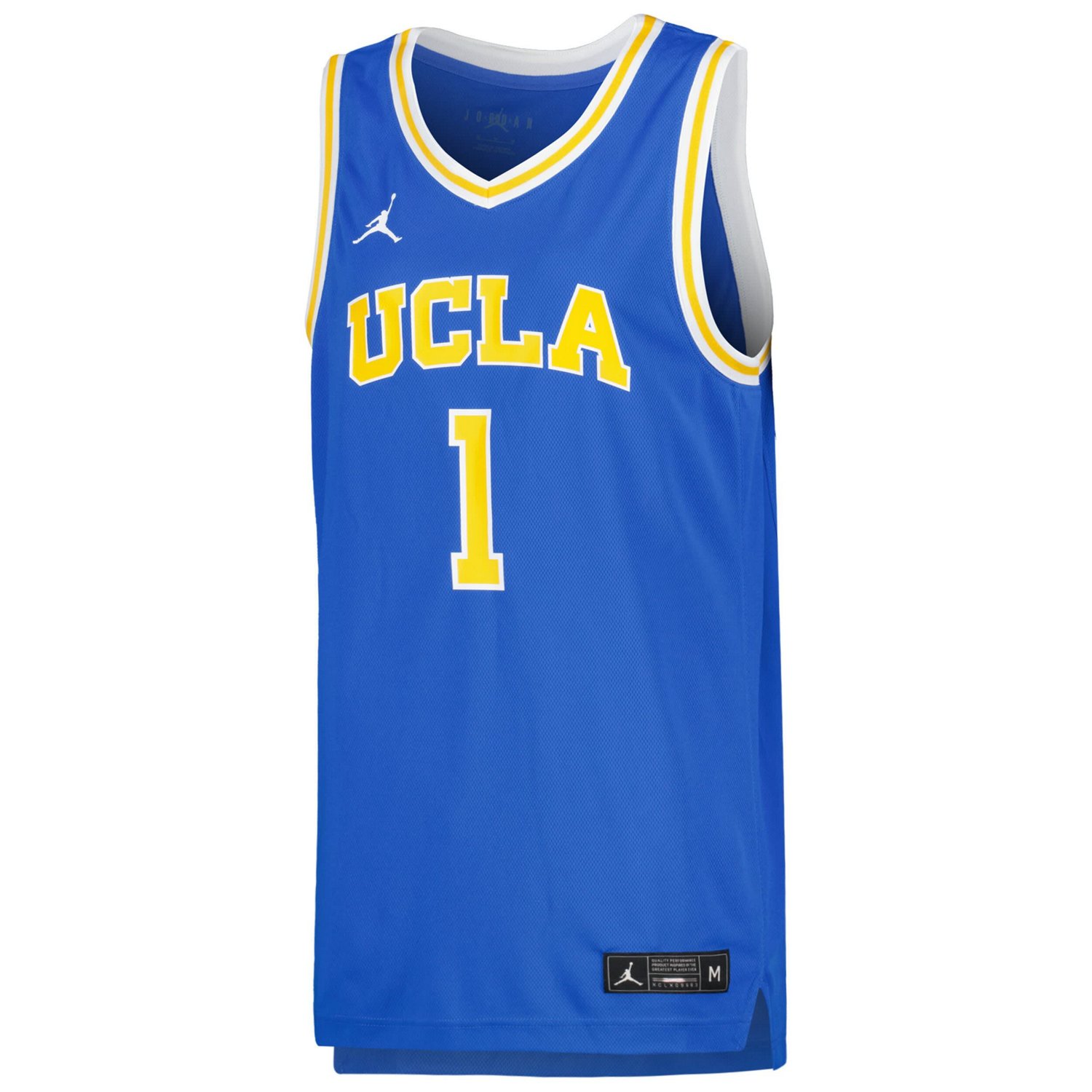 Unisex Jordan Brand 1 UCLA Bruins Wo Basketball Replica Jersey                                                                   - view number 2