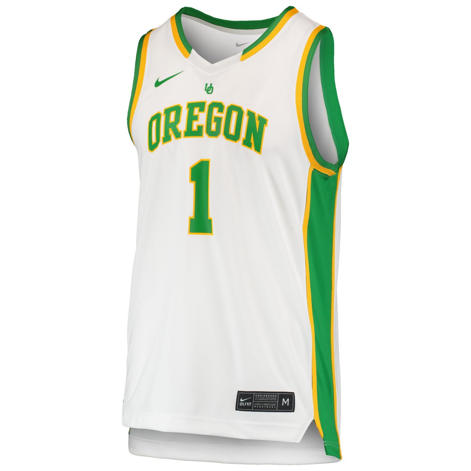 Unisex Nike 1 Oregon Ducks Wo Basketball Throwback Replica Jersey                                                                - view number 2