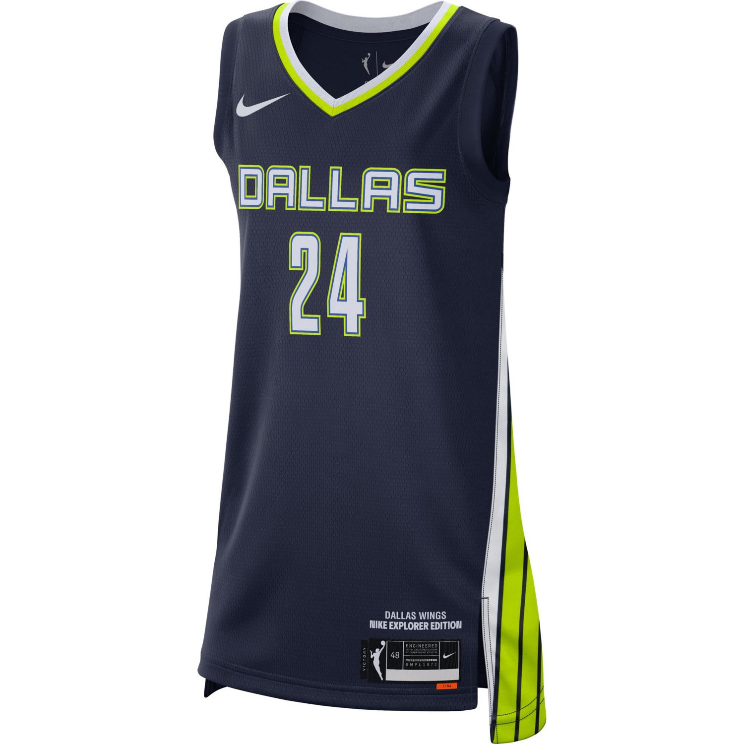 Unisex Nike Arike Ogunbowale Dallas Wings Explorer Edition Victory Jersey - view number 2