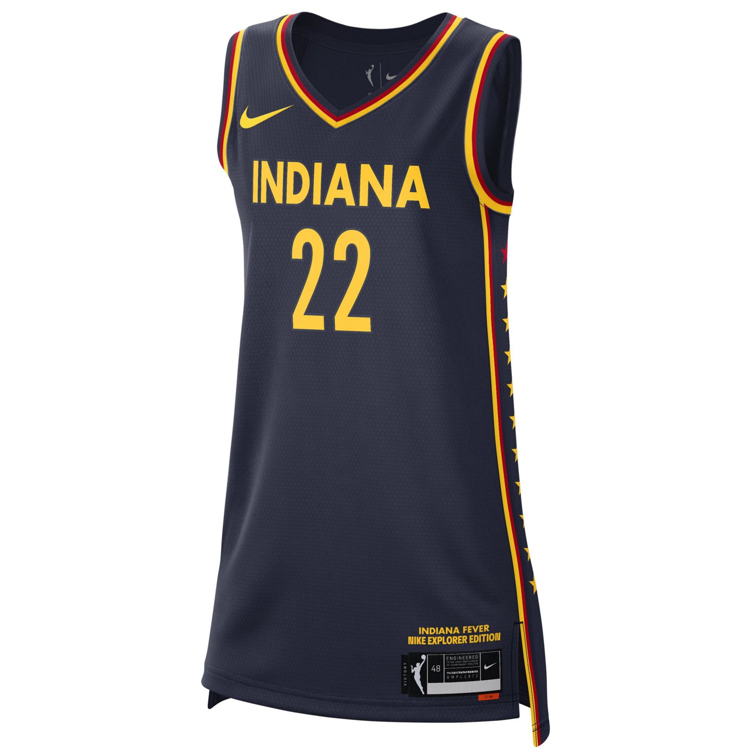 Unisex Nike Caitlin Clark Indiana Fever 2024 WNBA Draft Explorer Edition Victory Player Jersey                                   - view number 2