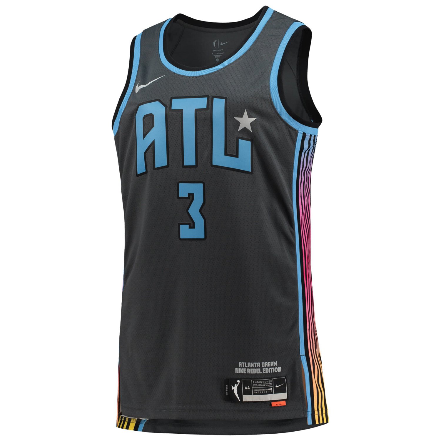 Unisex Nike Chennedy Carter Atlanta Dream Rebel Edition Victory Player Jersey                                                    - view number 2