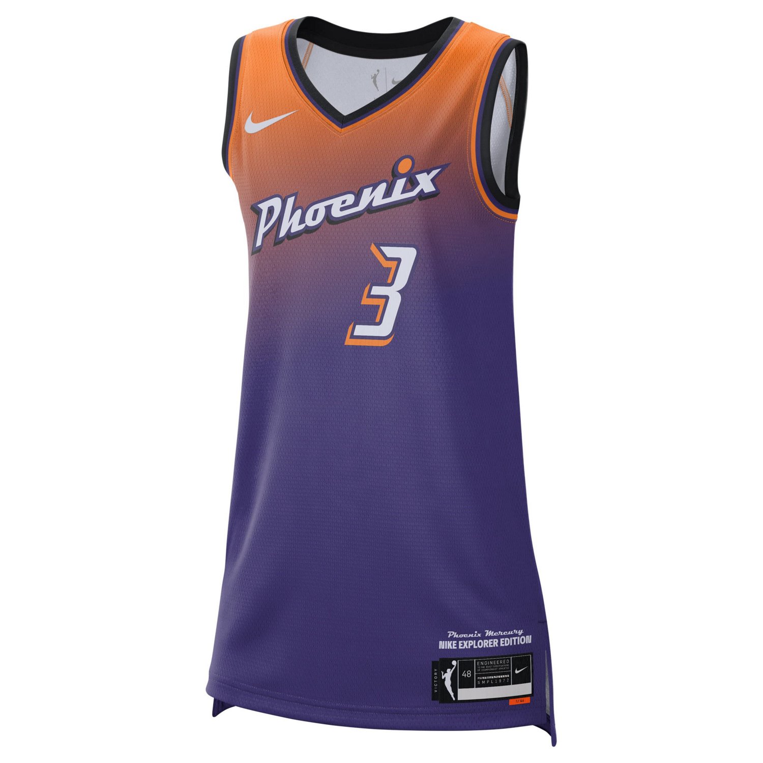 Unisex Nike Diana Taurasi Phoenix Mercury Explorer Edition Victory Jersey                                                        - view number 2