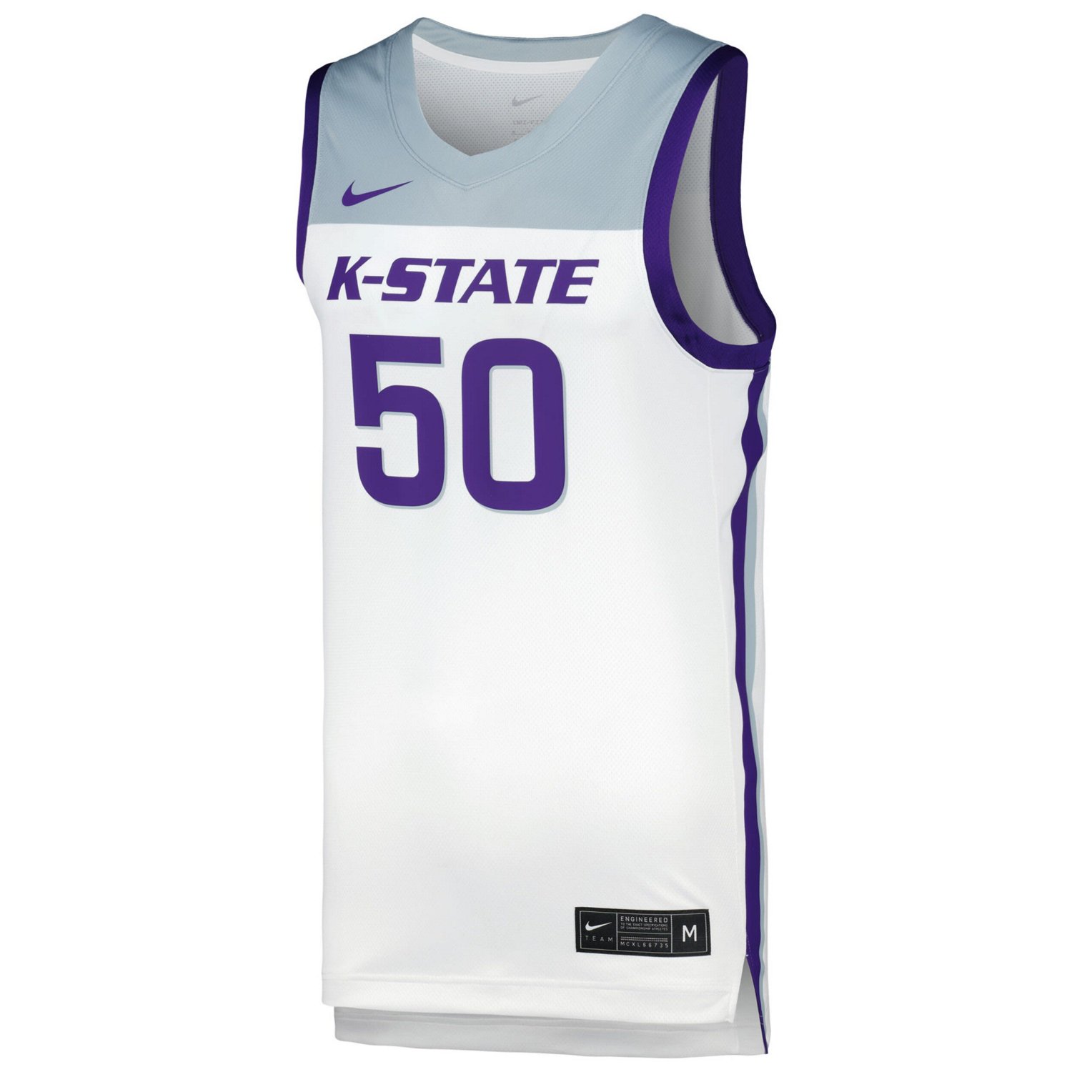 Unisex Nike Kansas State Wildcats Replica Basketball Jersey - view number 2
