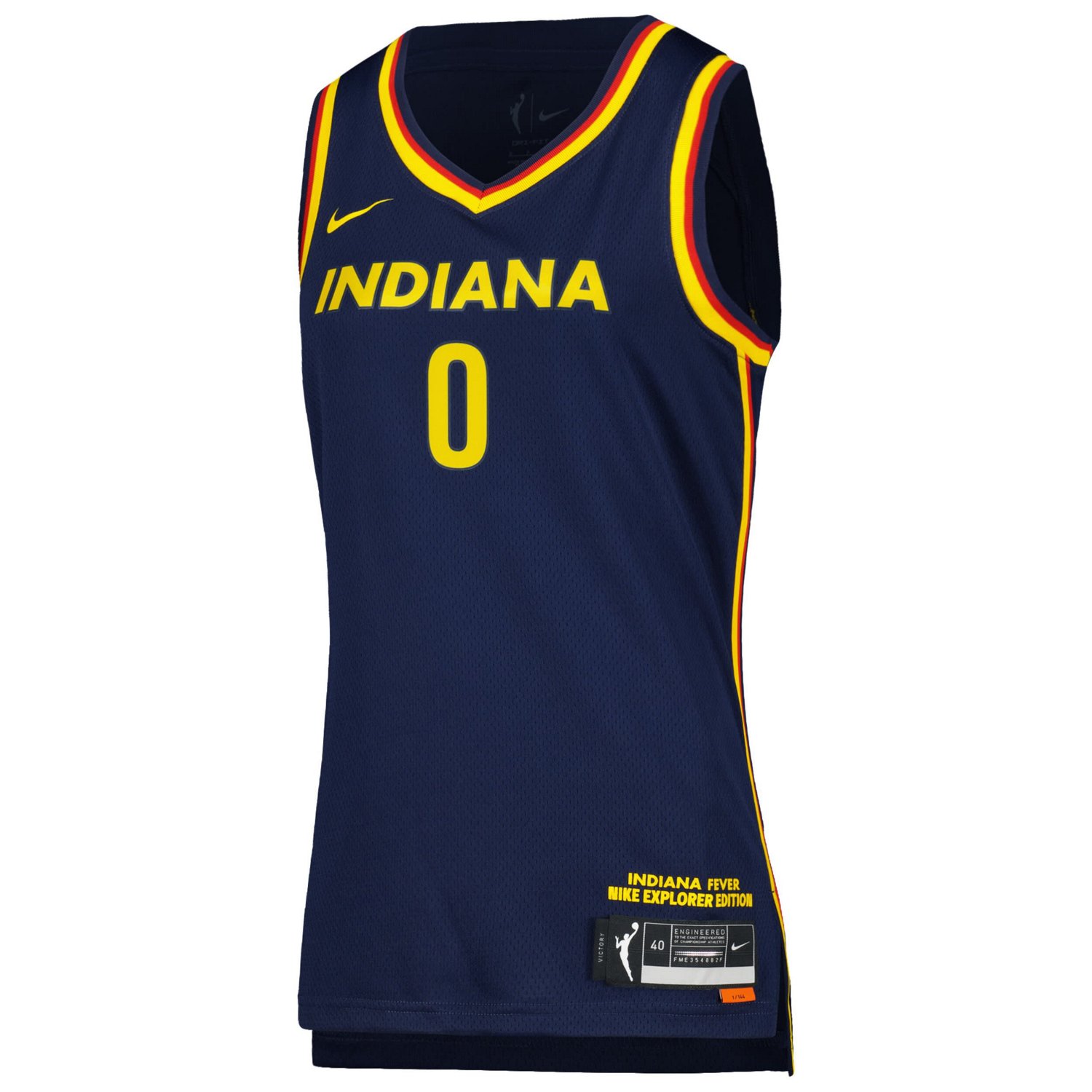 Unisex Nike Kelsey Mitchell Indiana Fever Explorer Edition Victory Swingman Jersey                                               - view number 2