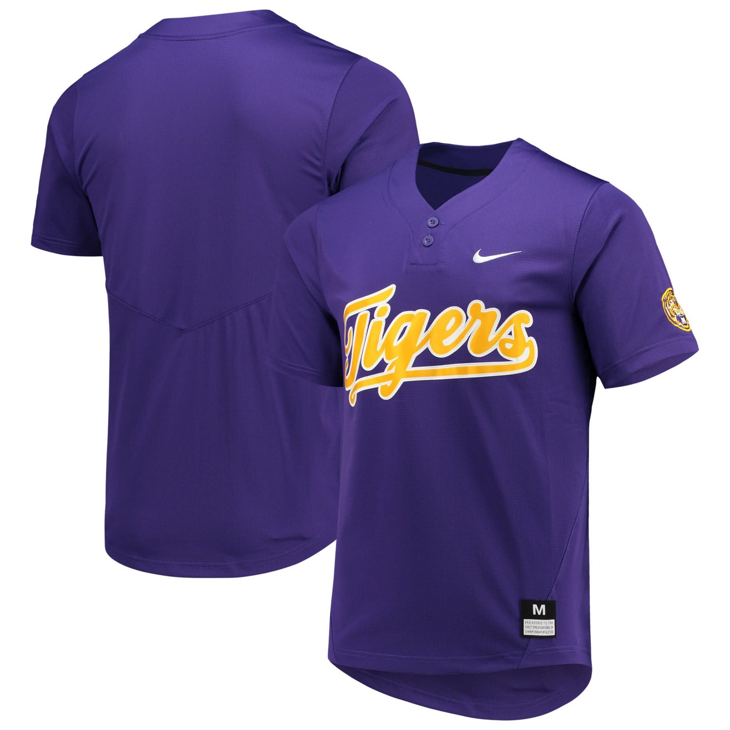 Unisex Nike LSU Tigers Two Button Replica Softball Jersey Academy