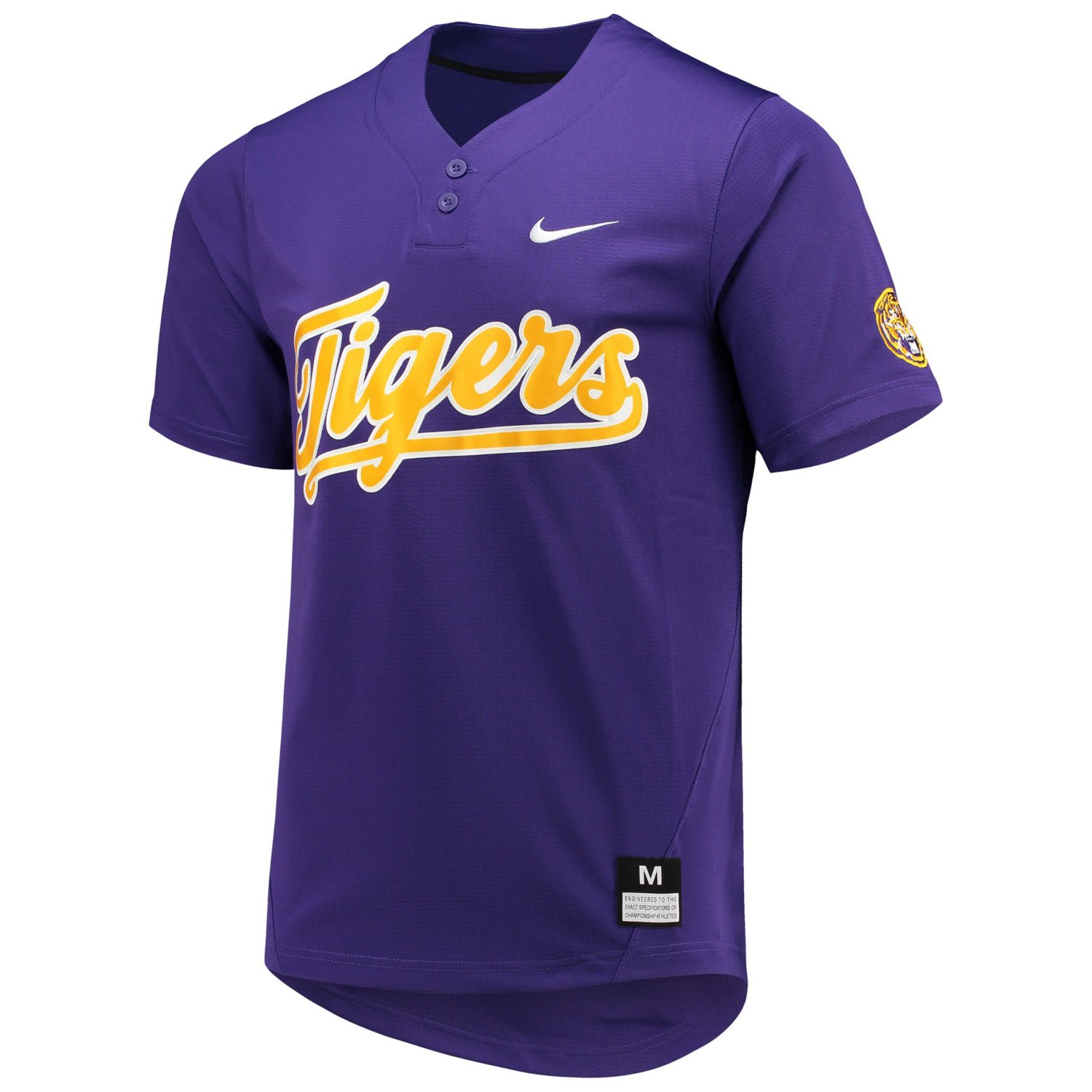 Unisex Nike LSU Tigers Two-Button Replica Softball Jersey - view number 2