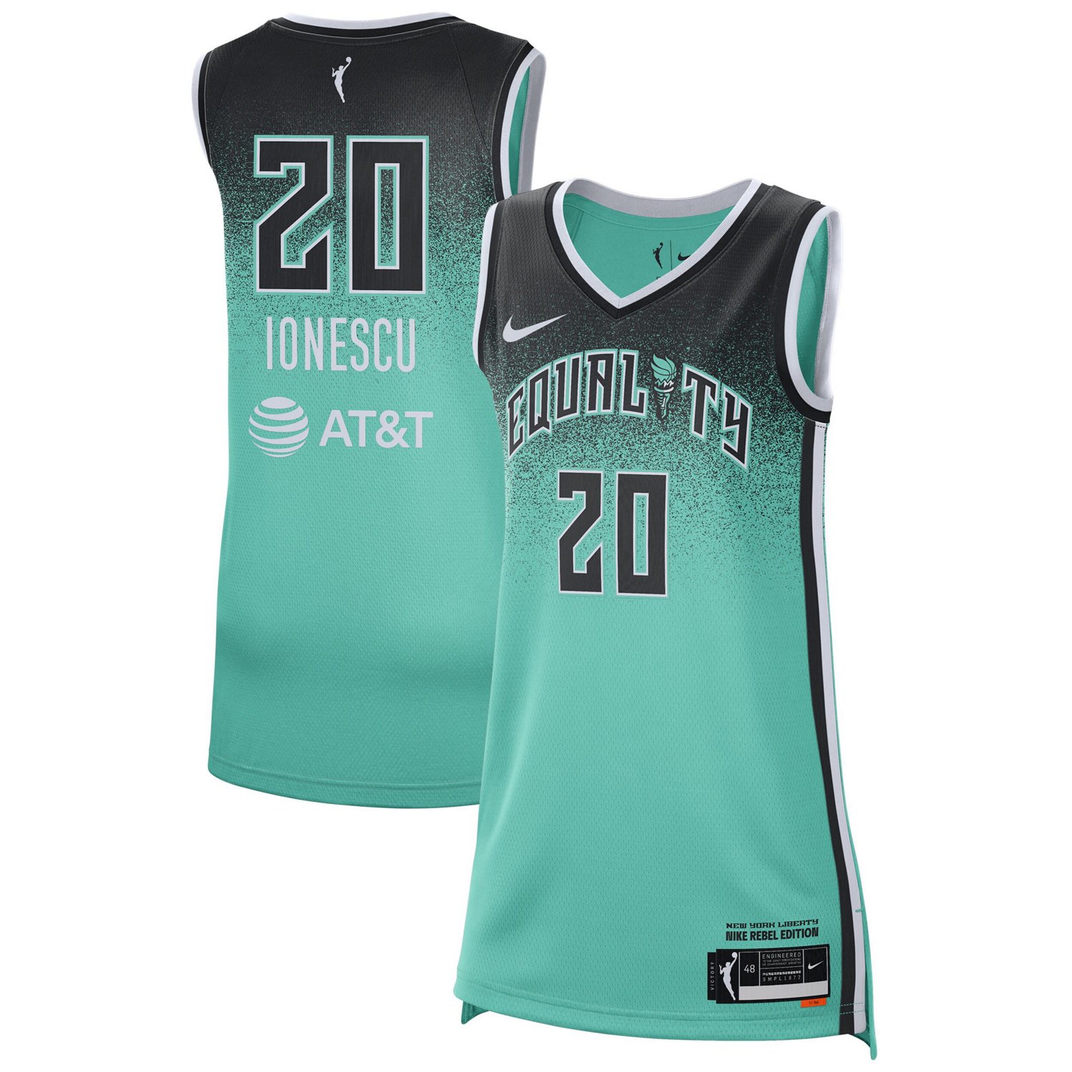 Unisex Nike Sabrina Ionescu New York Liberty Rebel Edition Victory Player Jersey                                                 - view number 1