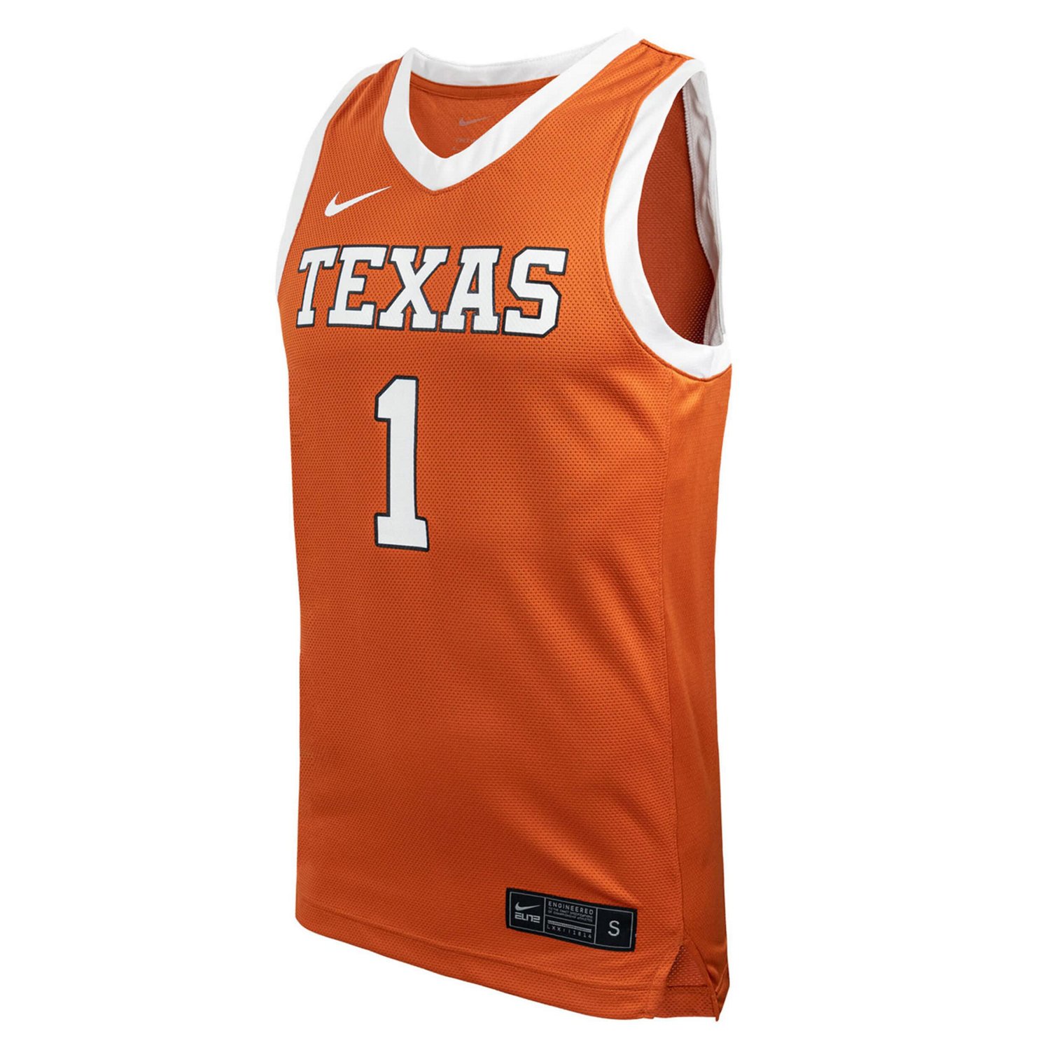 Unisex Nike Texas Texas Longhorns Replica Basketball Jersey - view number 2