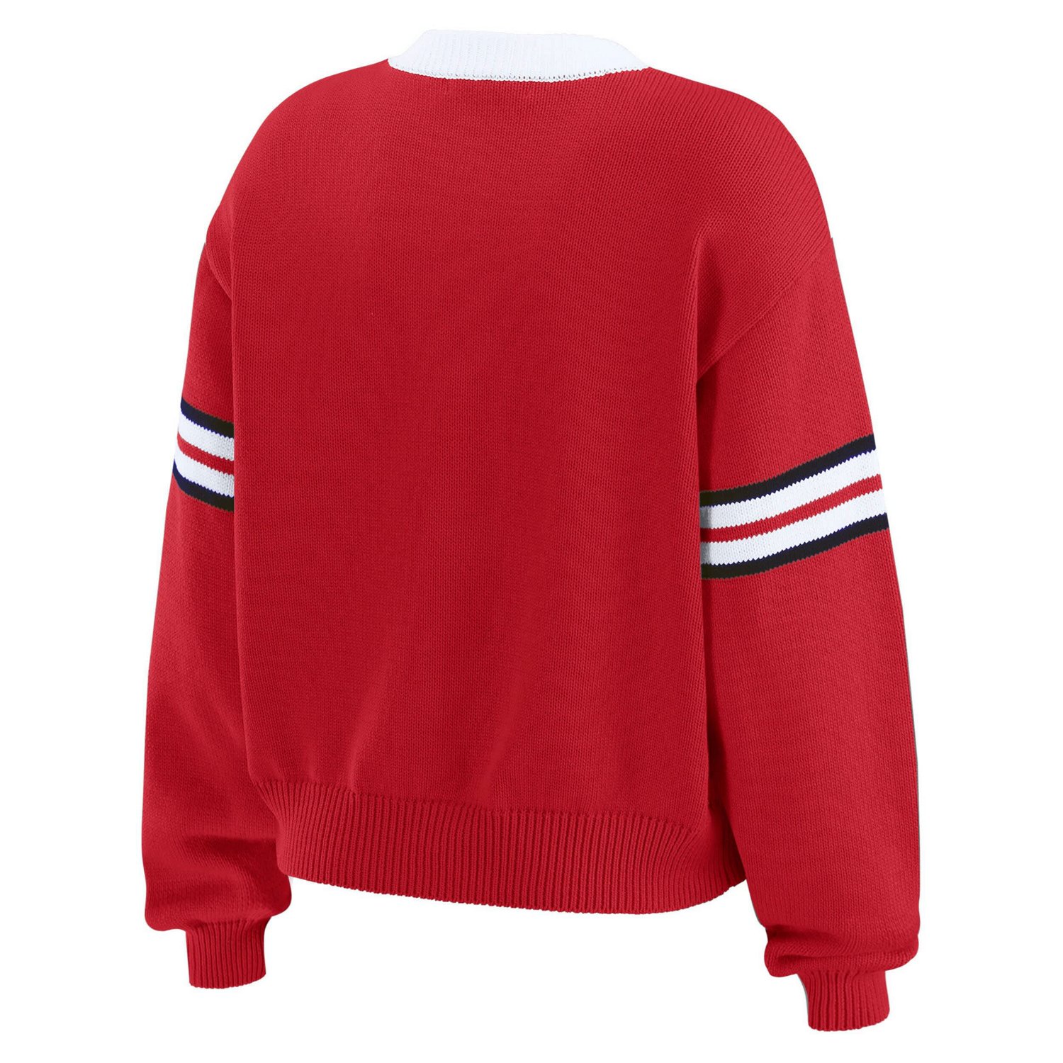 WEAR by Erin Andrews Georgia Bulldogs Lace-Up Pullover Sweater
