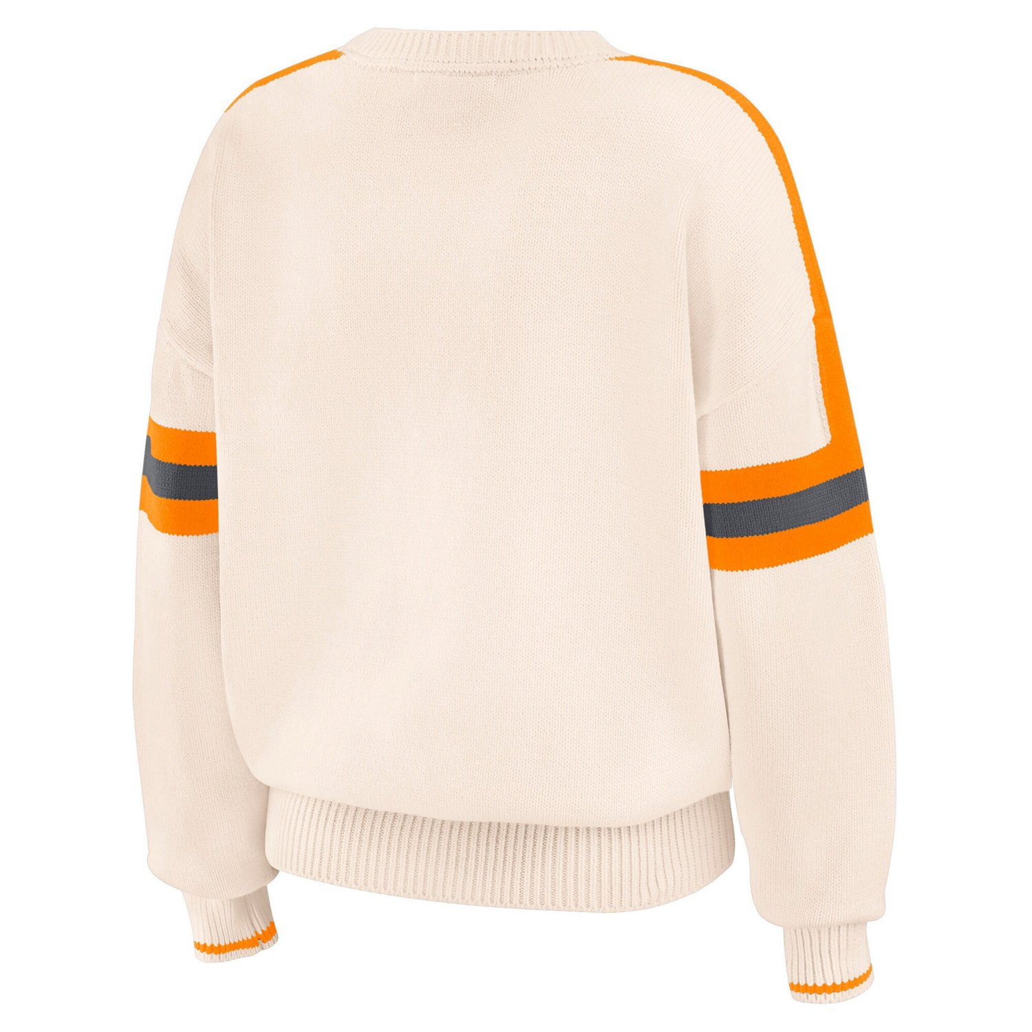 WEAR by Erin Andrews Tennessee Volunteers Chenille Woven Patch Stripe Pullover Sweater - view number 3