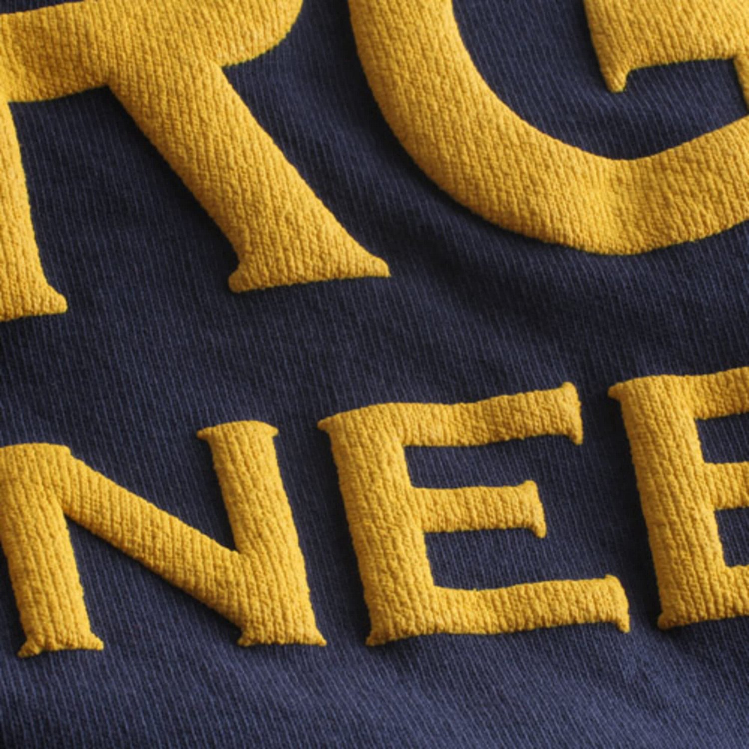 West Virginia Mountaineers Ombre Long Sleeve Dip-Dyed Spirit Jersey - view number 2