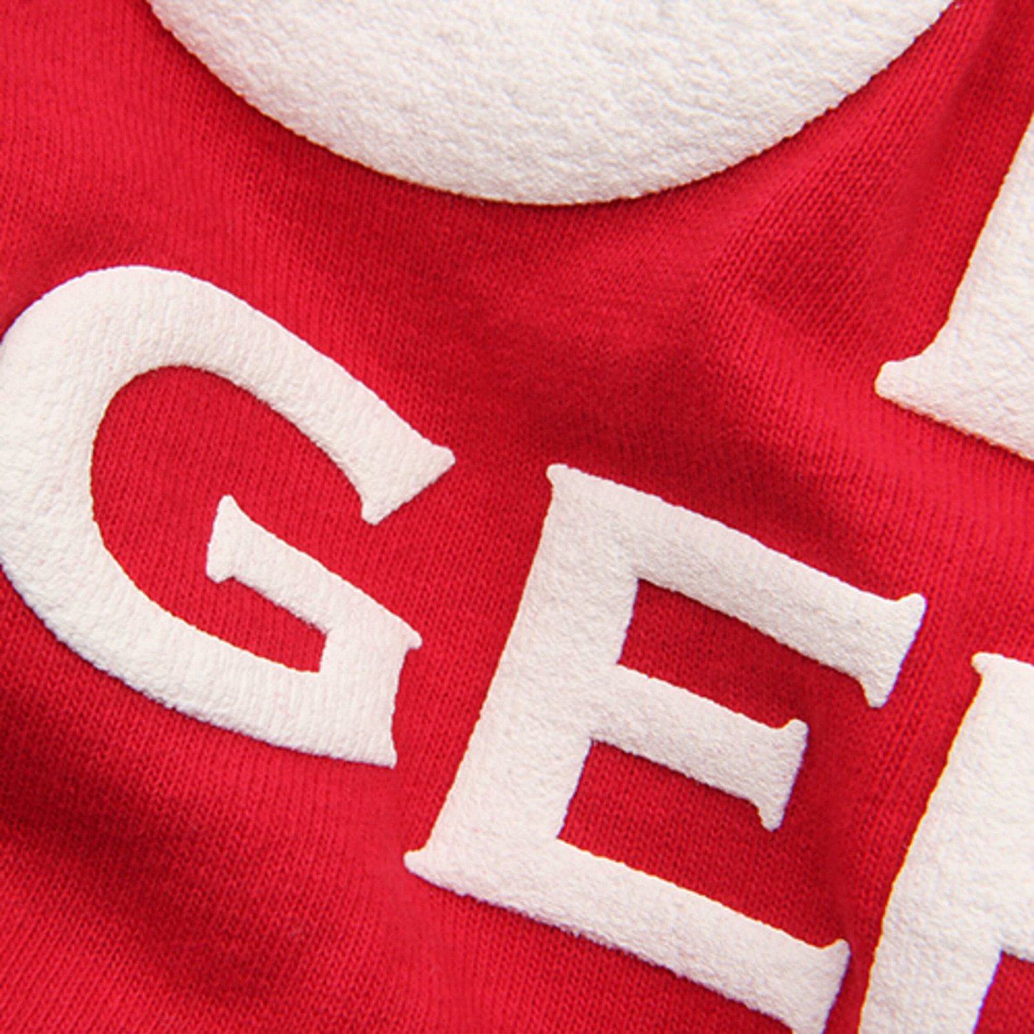 Wisconsin Badgers Ombre Long Sleeve Dip-Dyed Spirit Jersey - view number 2