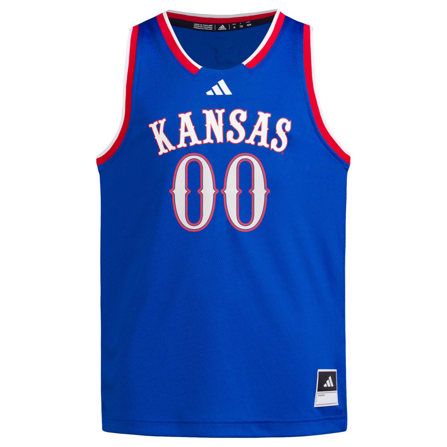 Youth adidas 00 Kansas Jayhawks Swingman Jersey - view number 2