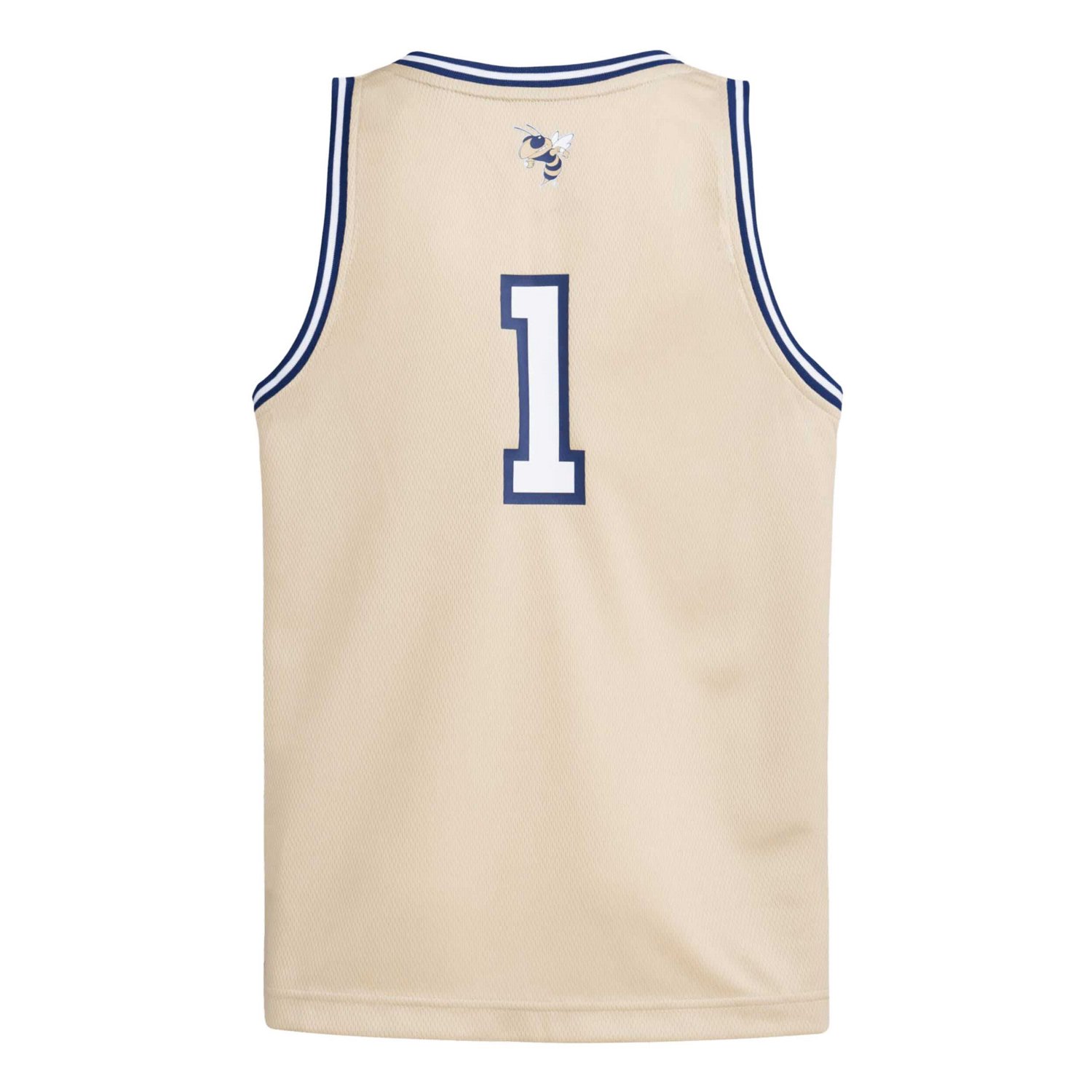 Youth adidas 1 Georgia Tech Yellow Jackets Swingman Jersey - view number 3