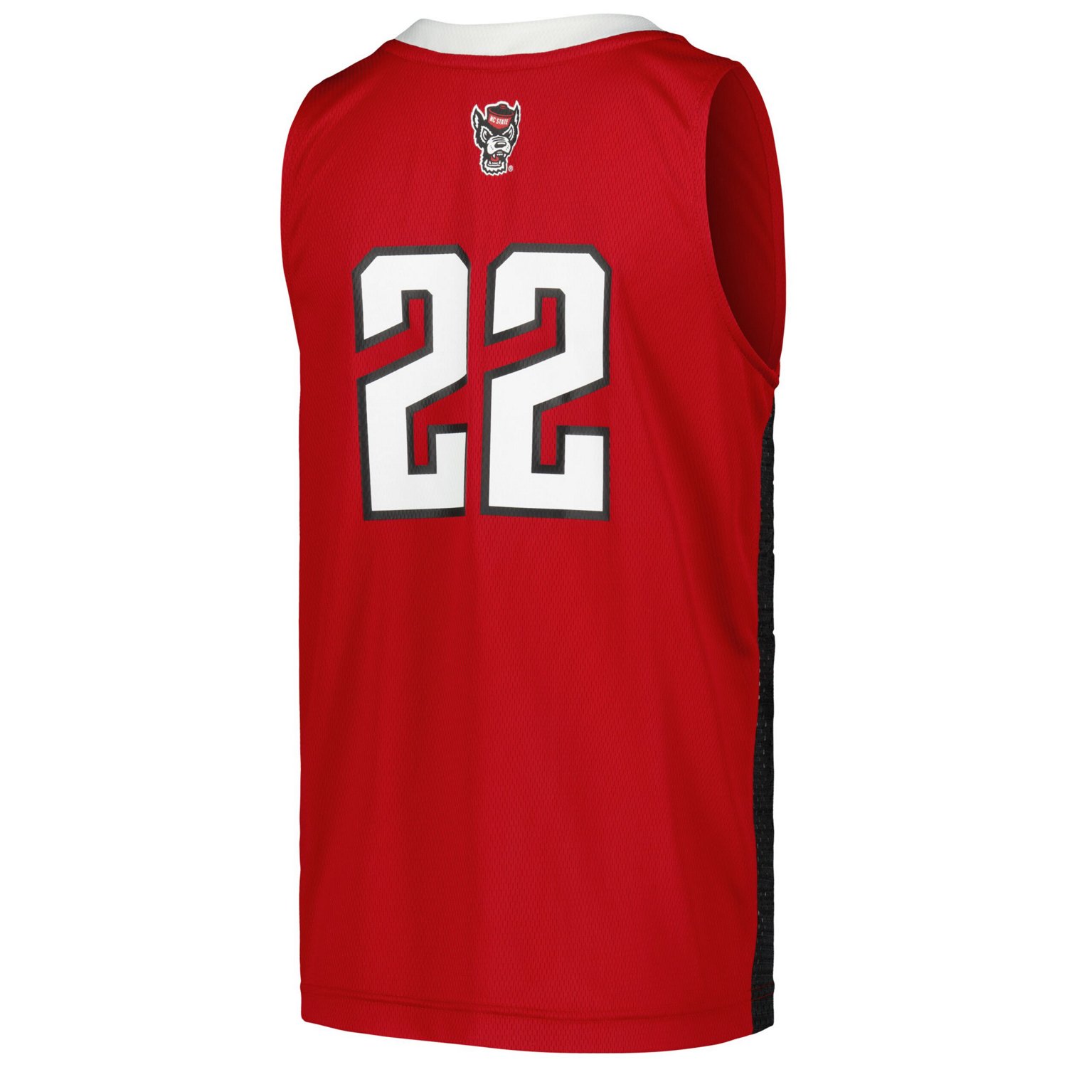 Youth adidas 22 NC State Wolfpack Swingman Jersey - view number 3