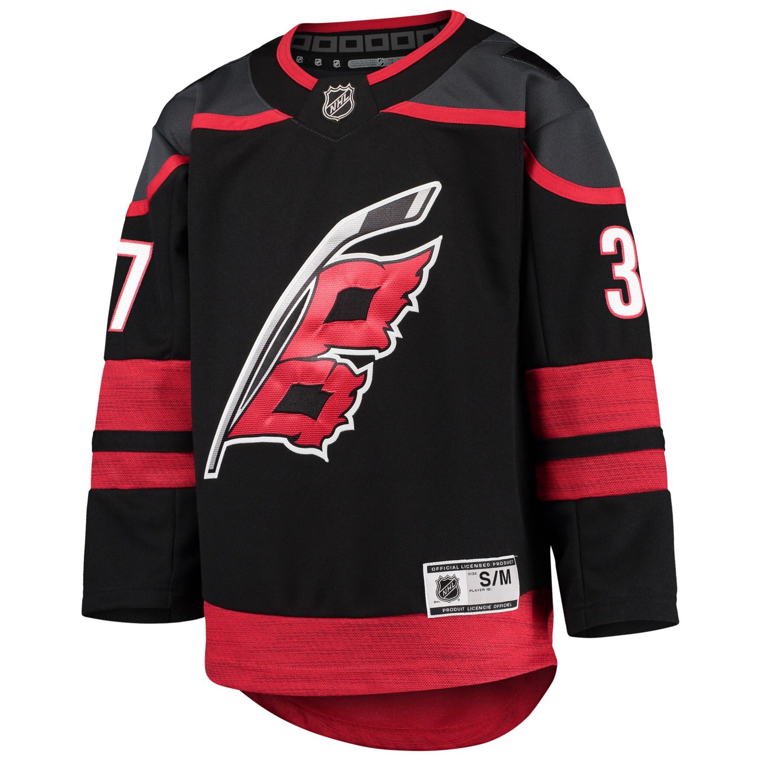 Youth Andrei Svechnikov Carolina Hurricanes Home Premier Player Jersey - view number 2