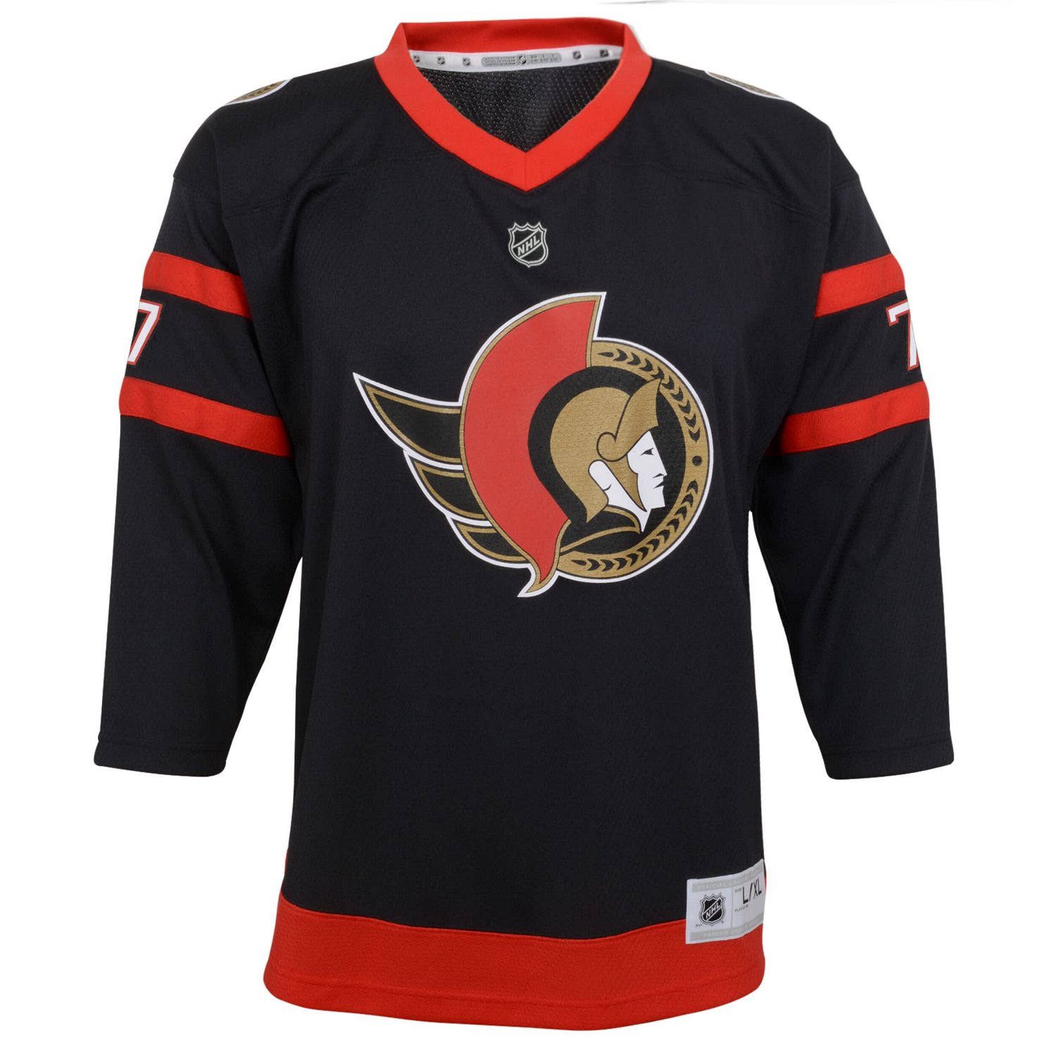 Youth Brady Tkachuk Ottawa Senators 2020 21 Home Replica Player Jersey - view number 2