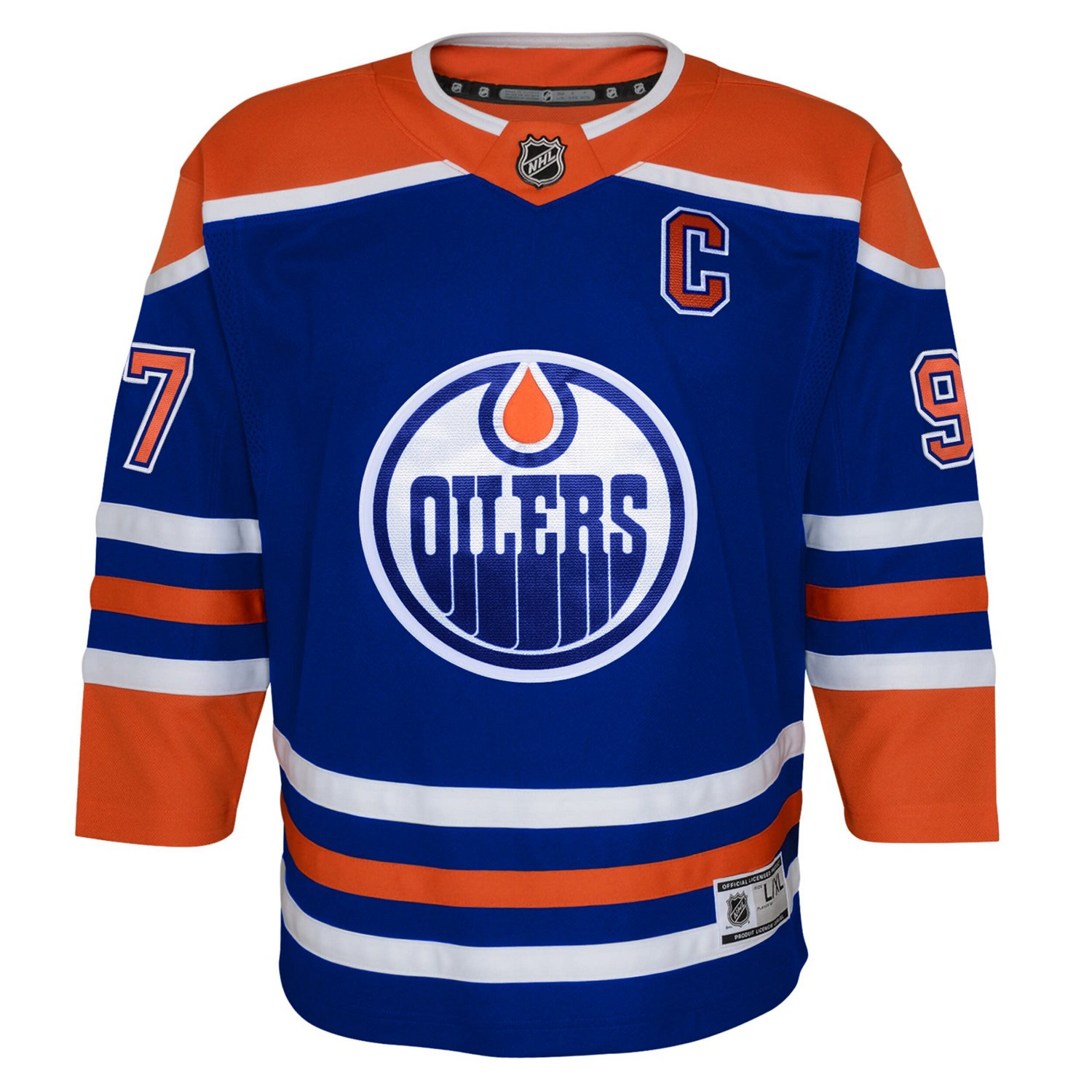 Youth Connor McDavid Edmonton Oilers Home Premier Player Jersey - view number 2