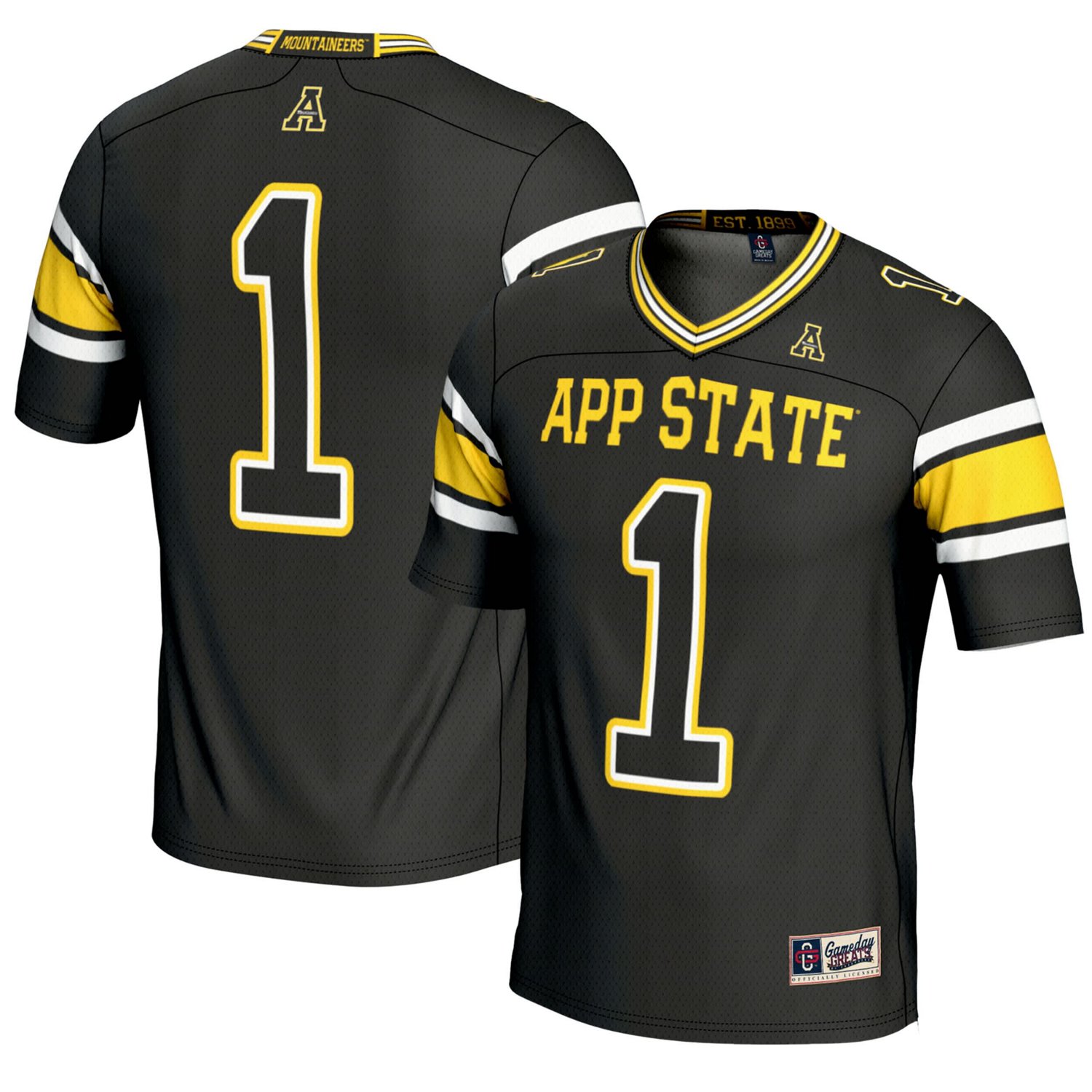 Youth GameDay Greats 1 Appalachian State Mountaineers Endzone Football Jersey