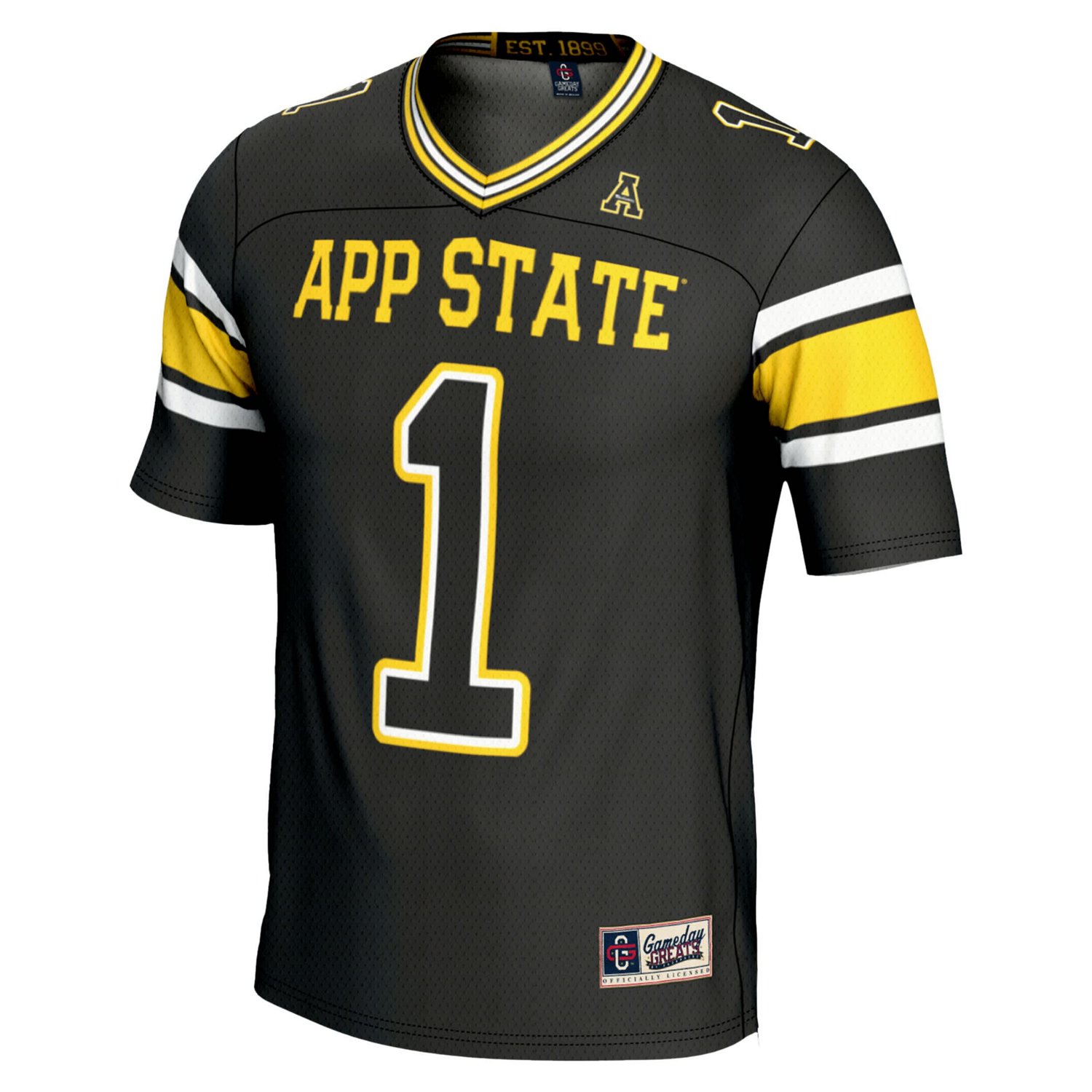 Youth GameDay Greats 1 Appalachian State Mountaineers Endzone Football Jersey - view number 2